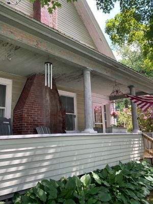 Full Exterior Residential Painting and Porch Refinishing in Augusta by Picture Perfect Pro Painting