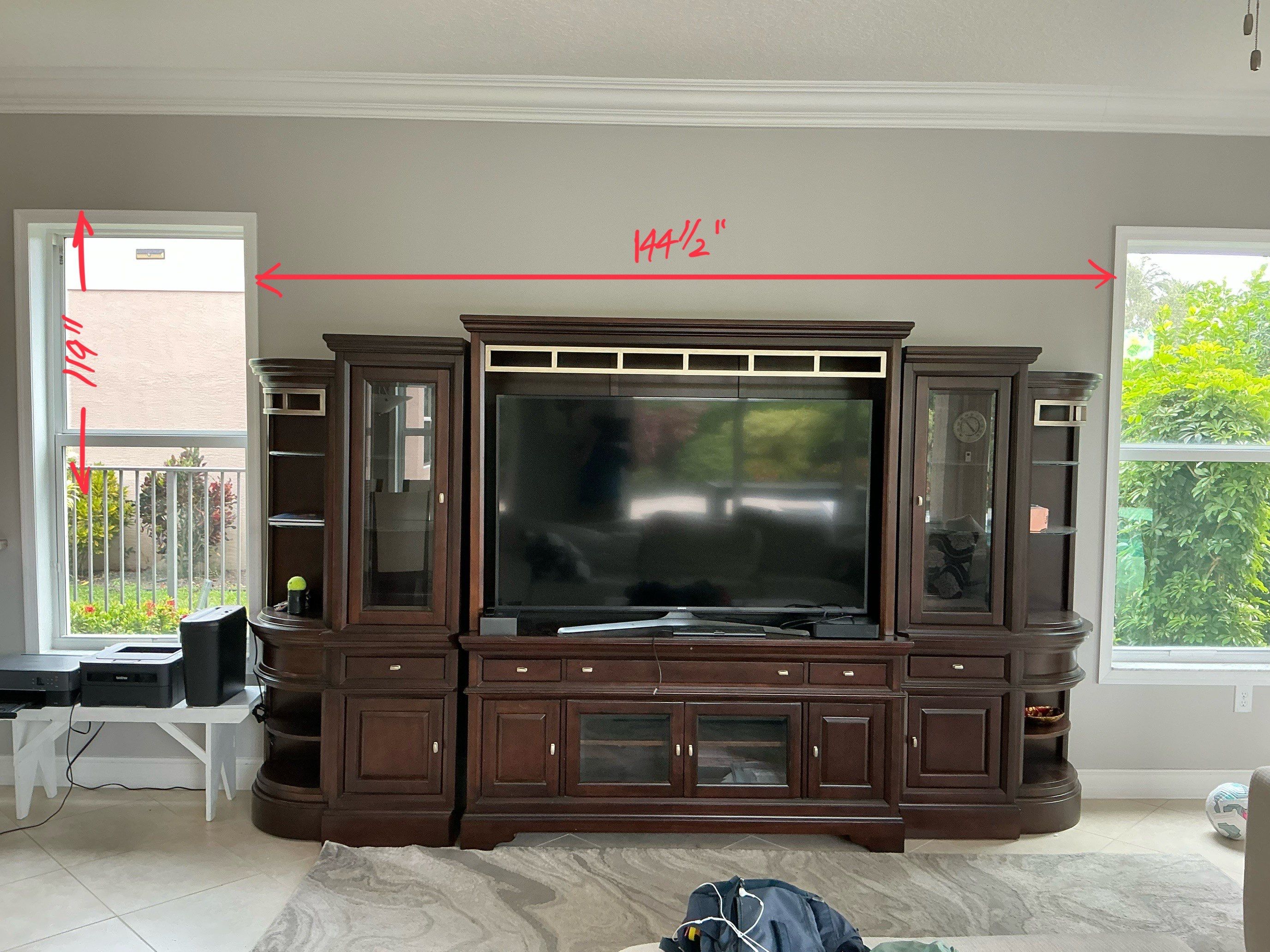 TV Fireplace Wall - Delray Beach by Hevi Tile