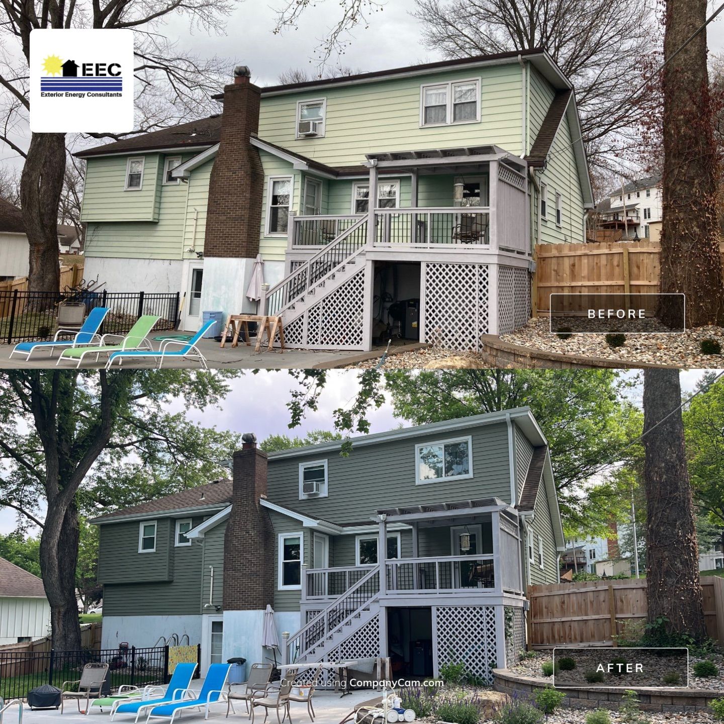 Siding Installation using Cypress by EEC Windows, Siding & Roofing