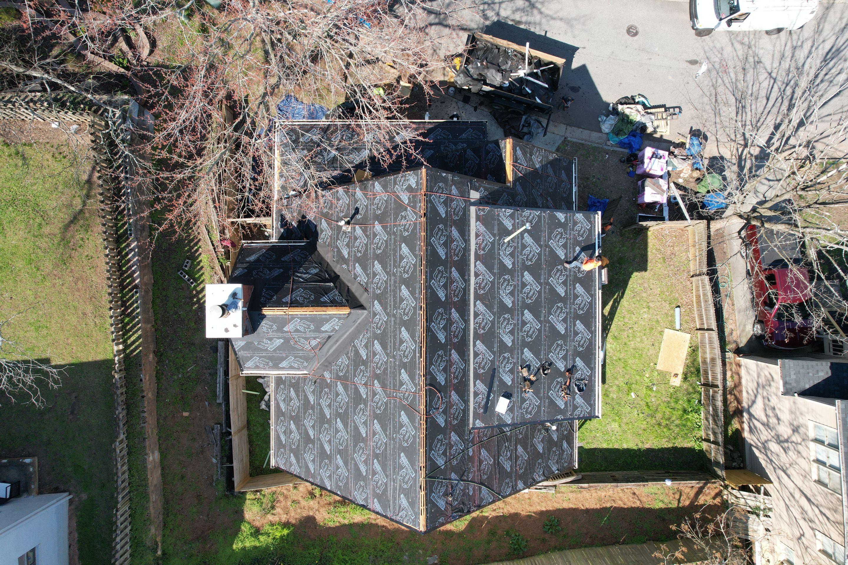 Residential Roofing Installation using Owens Corning by Inspector Roofing and Restoration