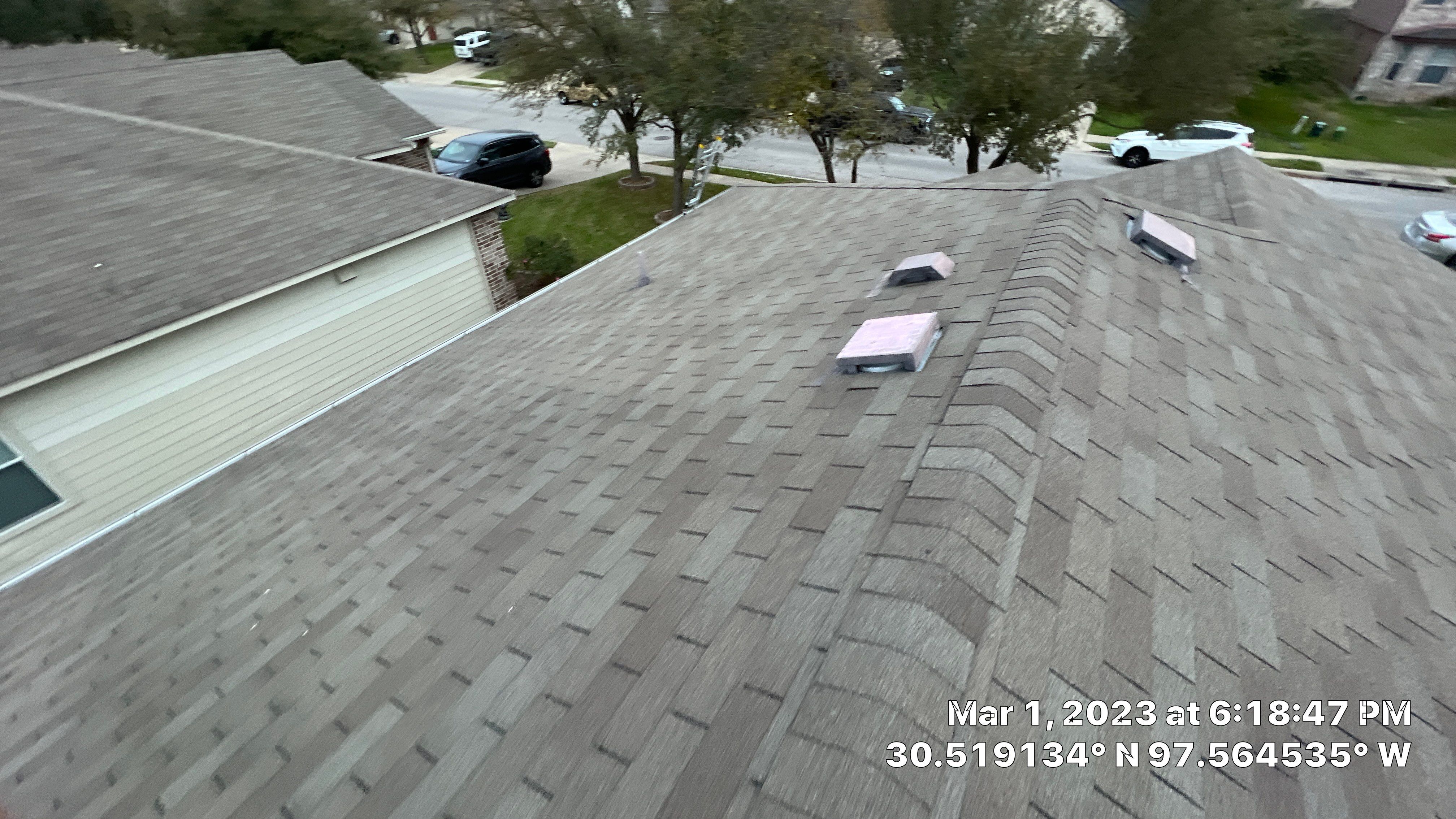 Hutto Residential Roofing Replacement with Premium IKO Dynasty Shingles by Caliber Restoration LLC