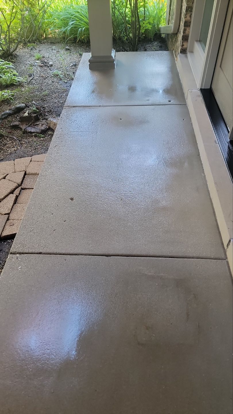 Brick paver clean, sand and seal.  using Surebond SB-1300 by Northern Power Washing LLC.