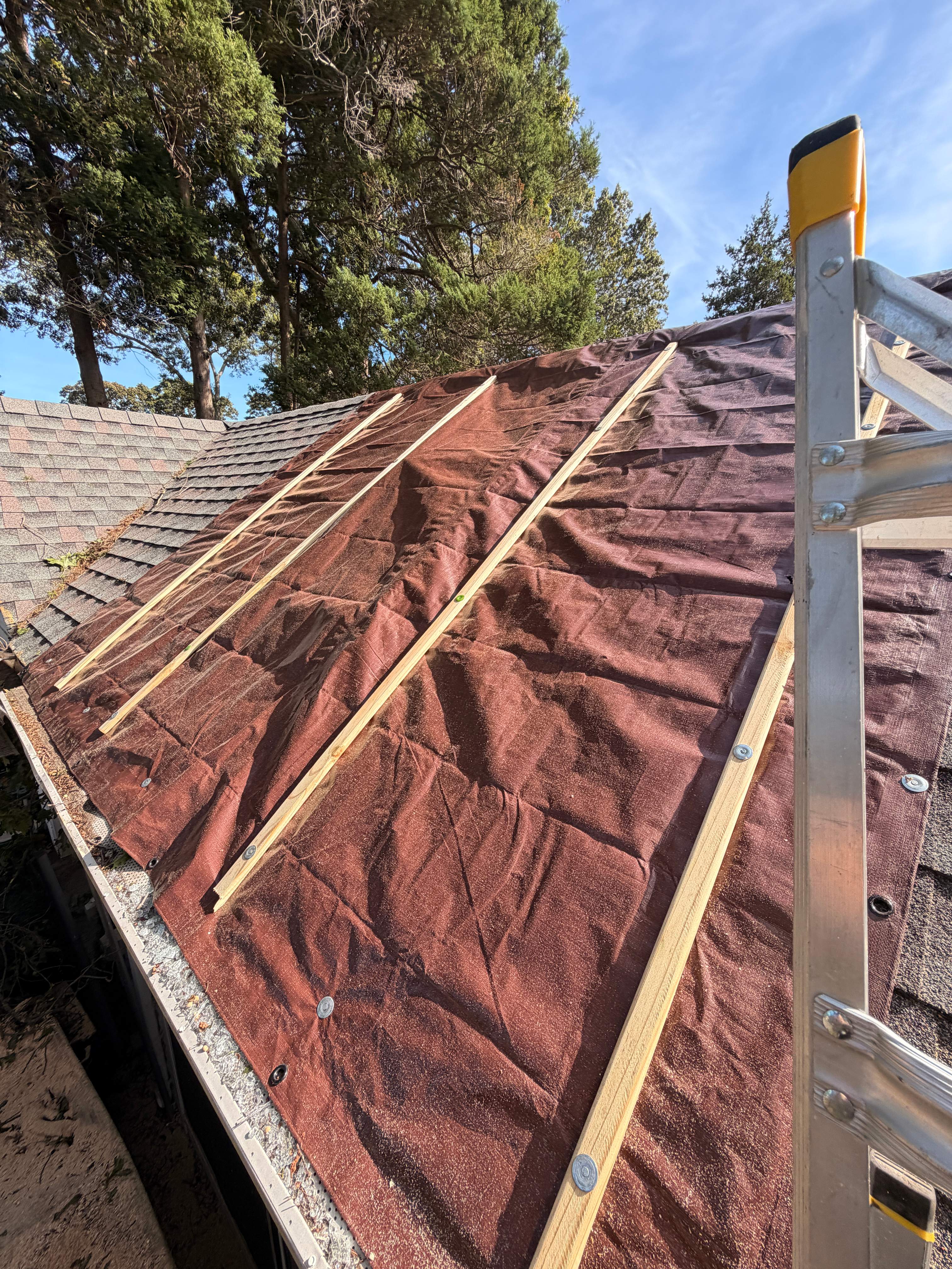 Roof Tarping by Newhouse Restoration