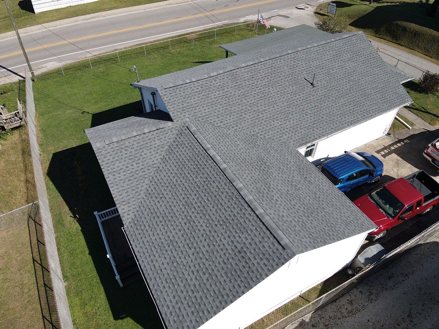 Residential Roofing Installation using GAF Timberline HDZ Pewter Gray by Rainstoppers Roofing