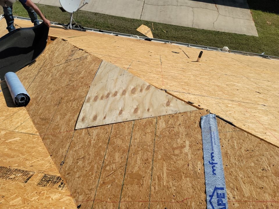 Residential Roofing Installation using Roof Replacement by American Roofing & Construction LLC
