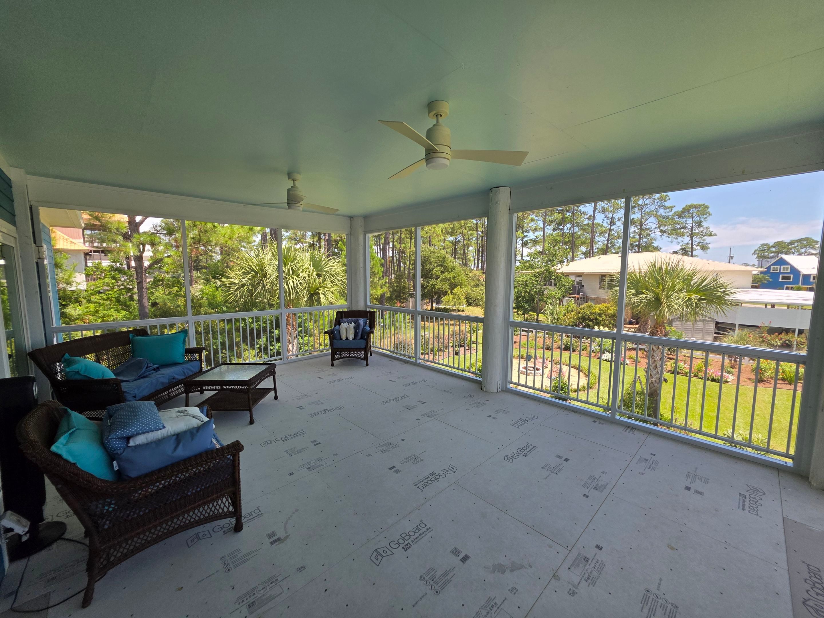 Elevated Screen Room by Titan Sunrooms