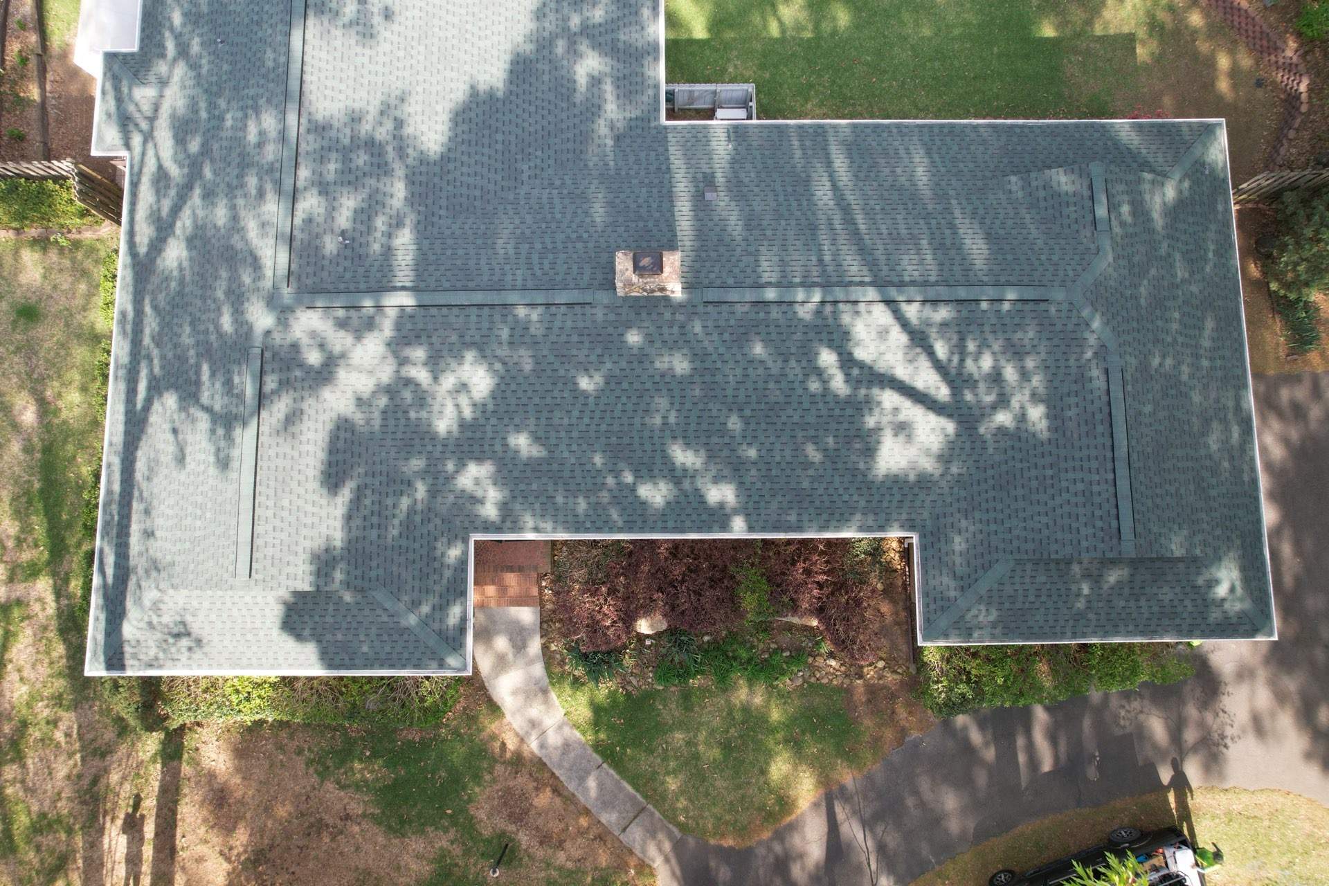 Roof Replacement- Atlas Woodland Green- Aiken by South Point Roofing