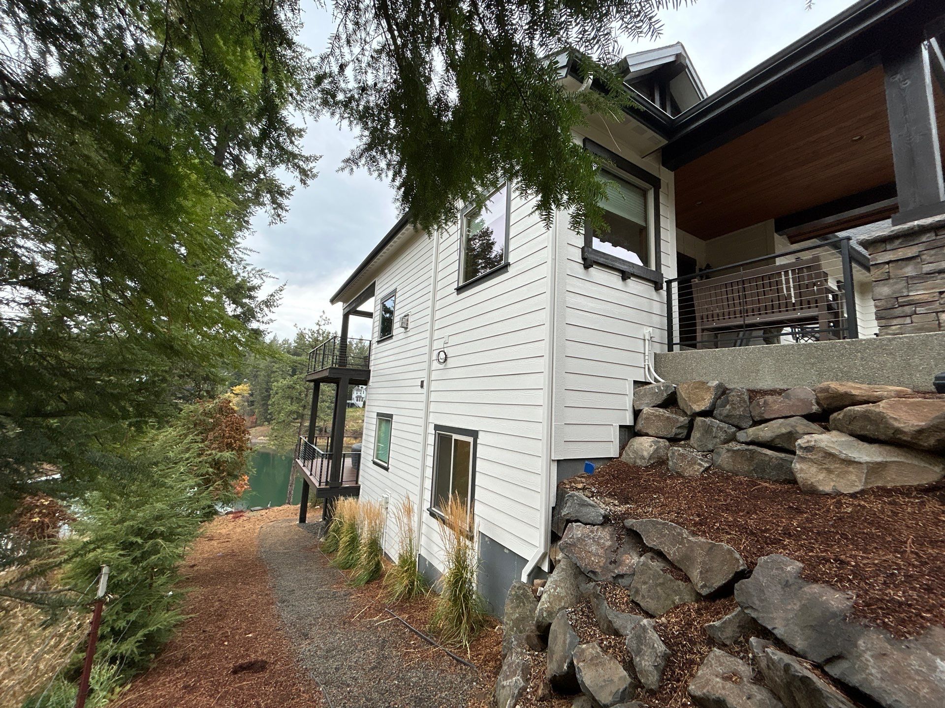 Beautiful Home On Avondale Lake by Coeur D Alene Painting Group