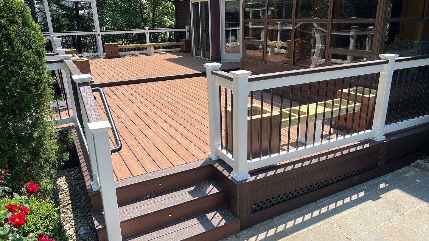 Deck resurface in Berkeley heights  by deck guardian