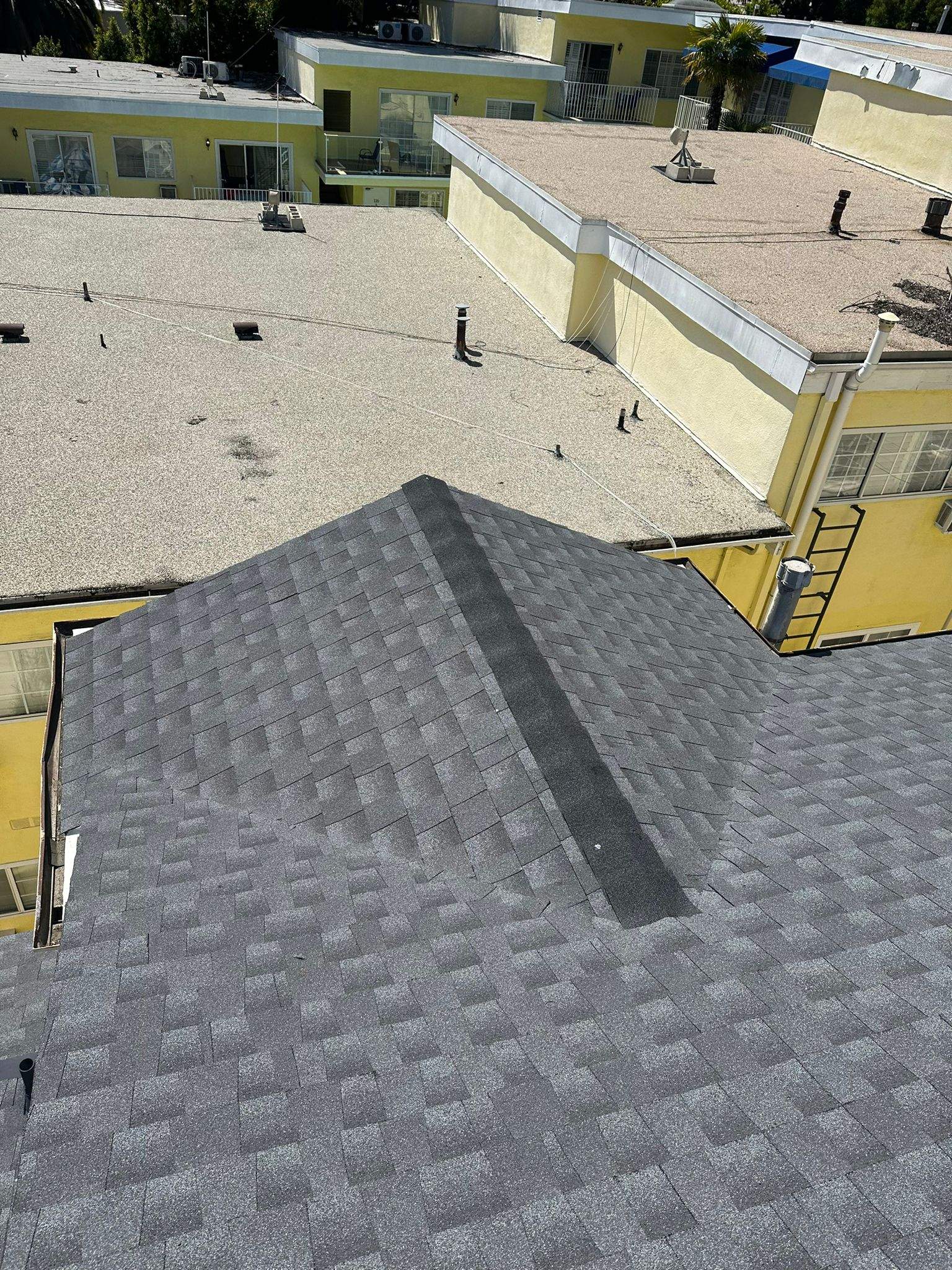 Roof Replacement at the Magic Castle Hotel- Los Angeles, CA 90028 by Epic Roof Replacement