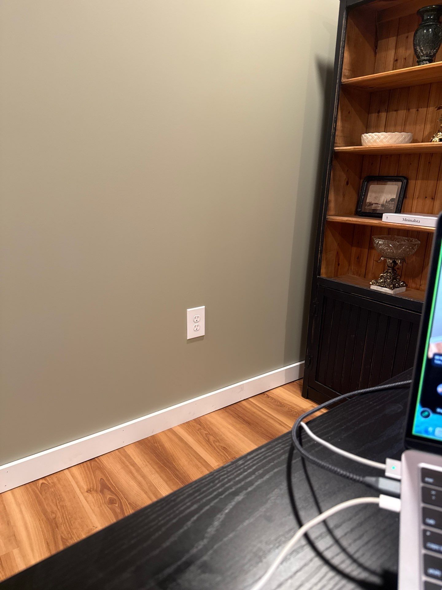 Home Office Interior Painting and Flooring Installation in Lincoln by CompanyCam Sales Demo
