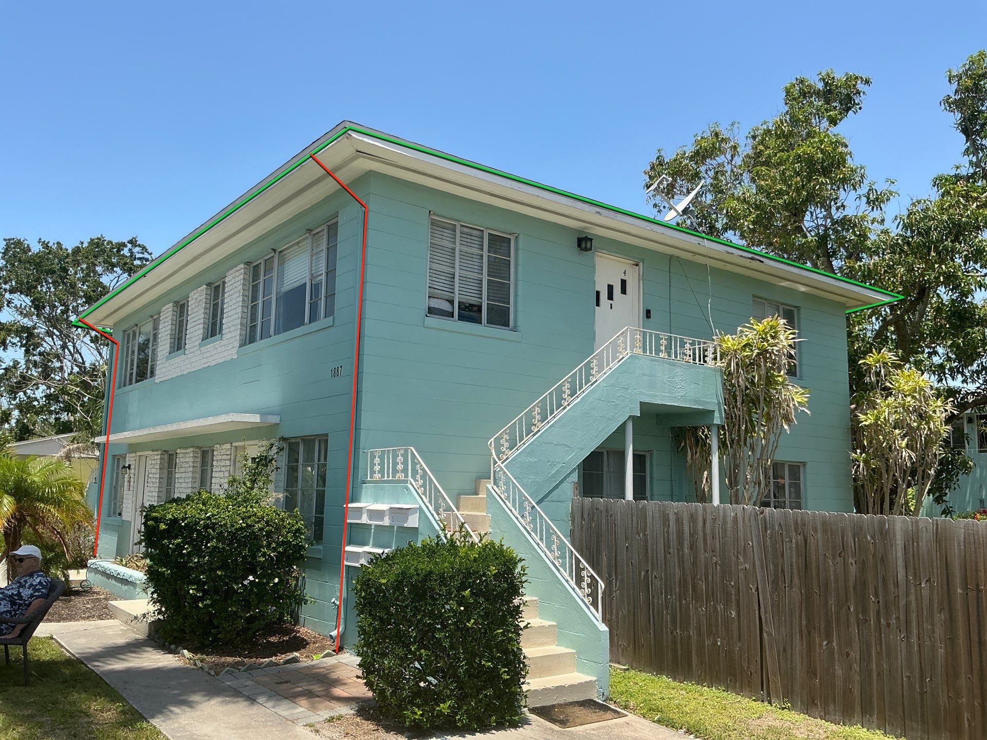 Gutter Replacement Before & After in Sarasota FL by Gutter Professors