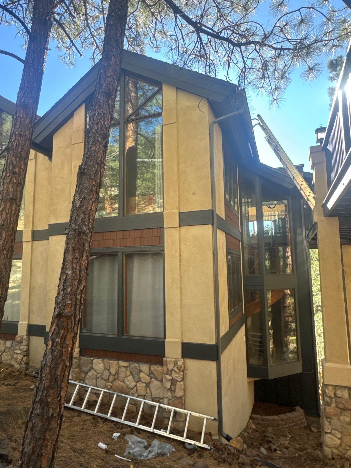 Project in West Boulder Canyon by Ideal Siding Boulder