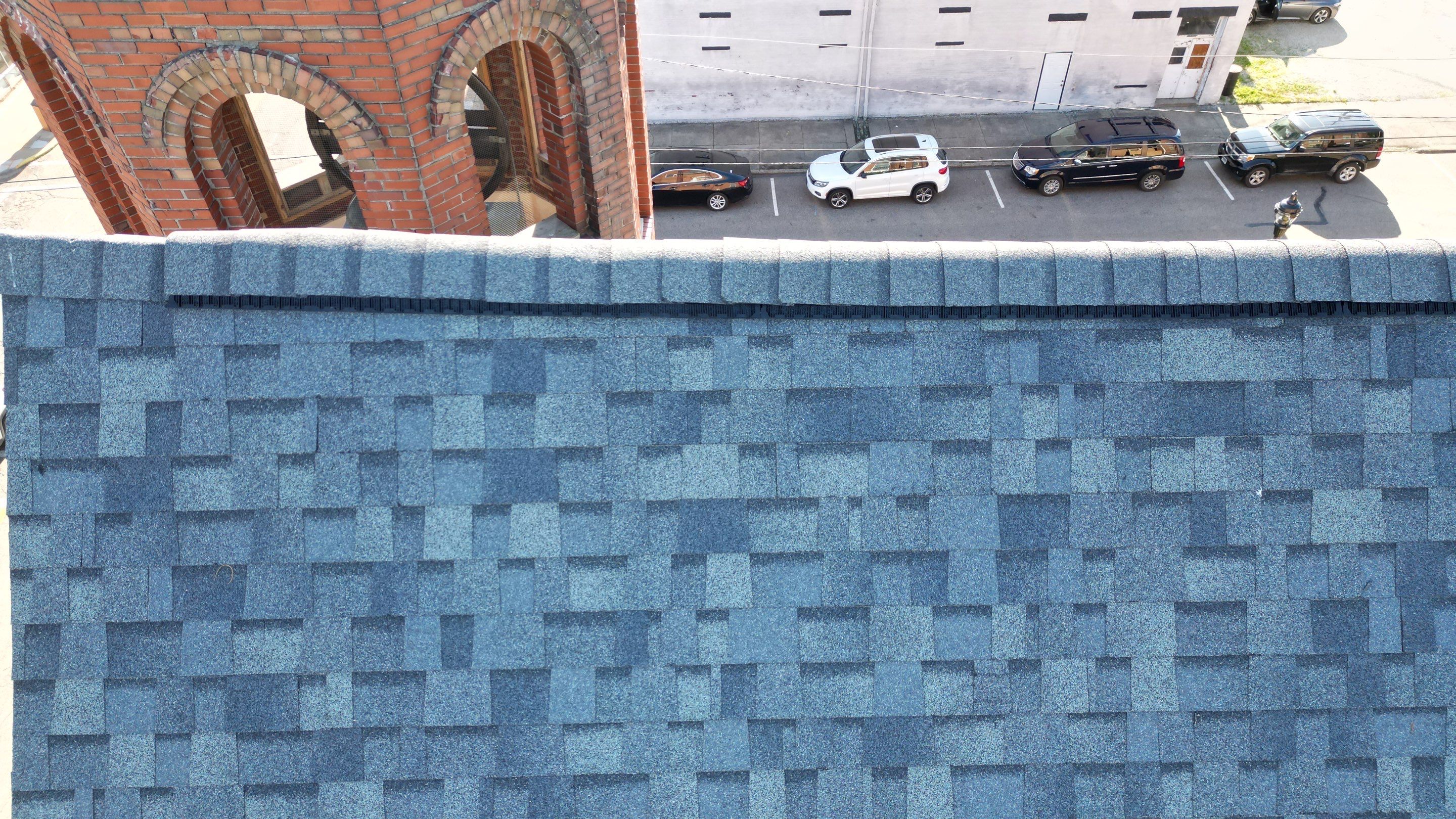 Commercial Roofing Installation using Duration Series Shingles - Estate Gray by RoofX 