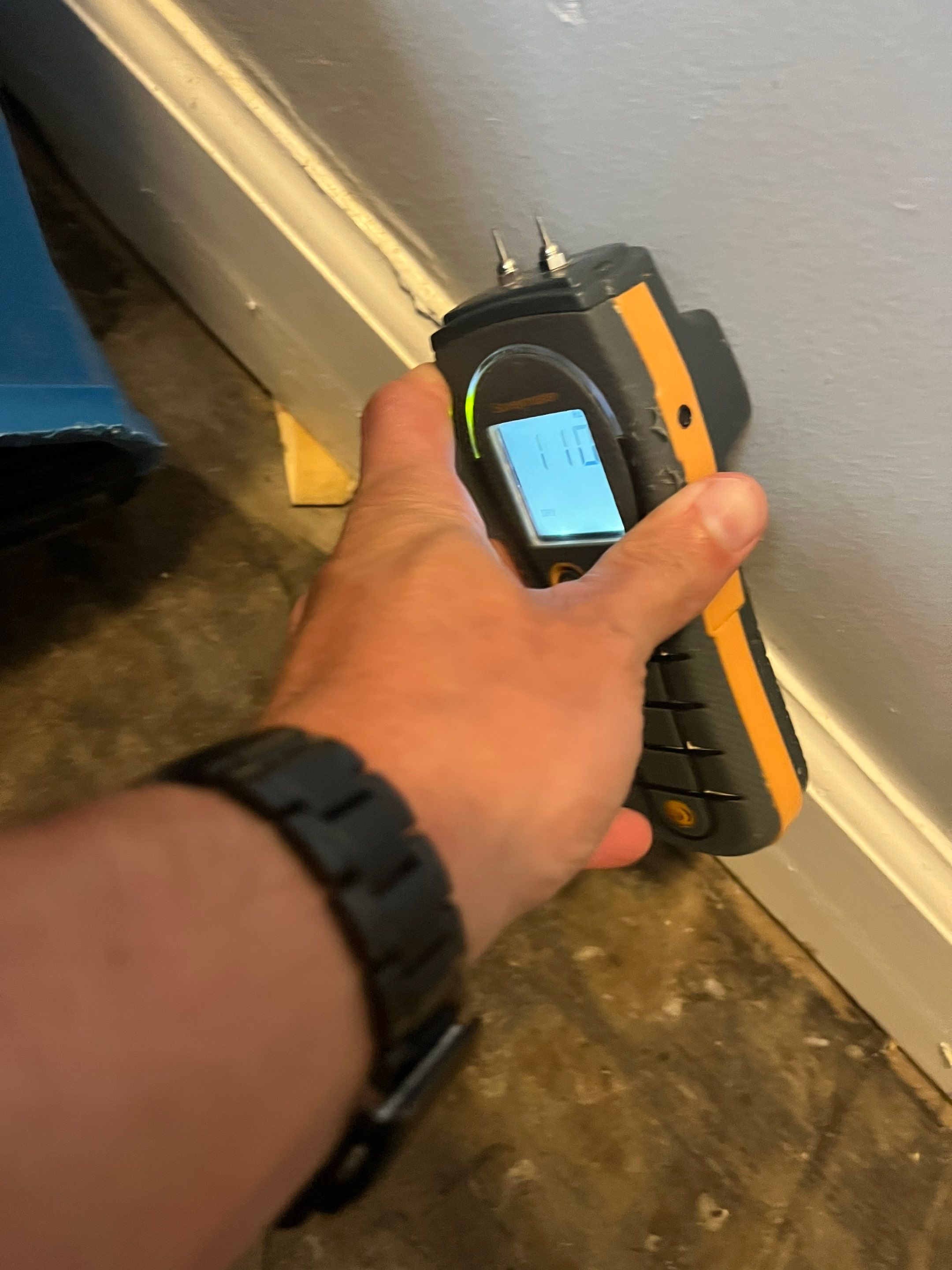 Water Damage and Visible Mold in a Home in Clarksville, IN by ANR Restoration