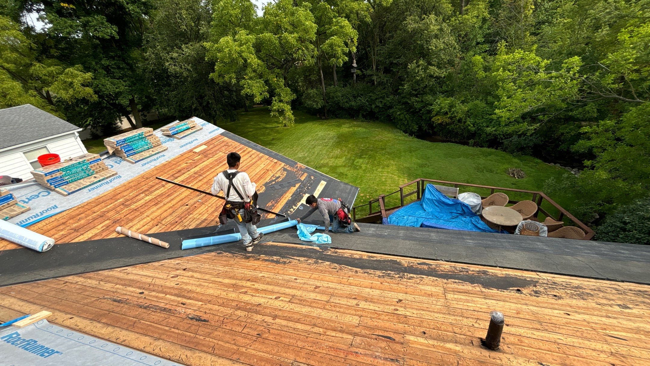 Roof Replacement using CertainTeed Landmark by 180 Contractors