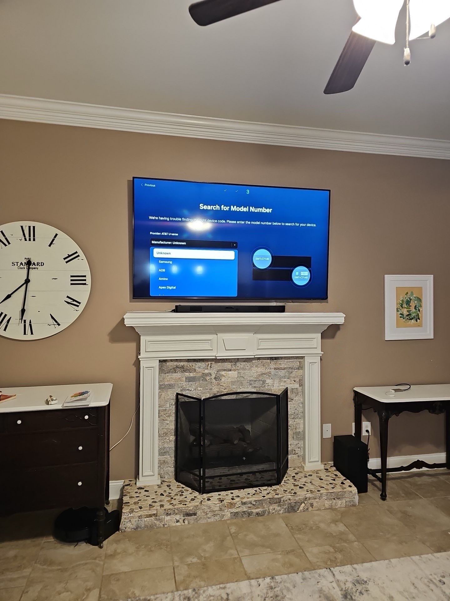 Fireplace TV Mounting Projects by Hangman Mounting & Installation 