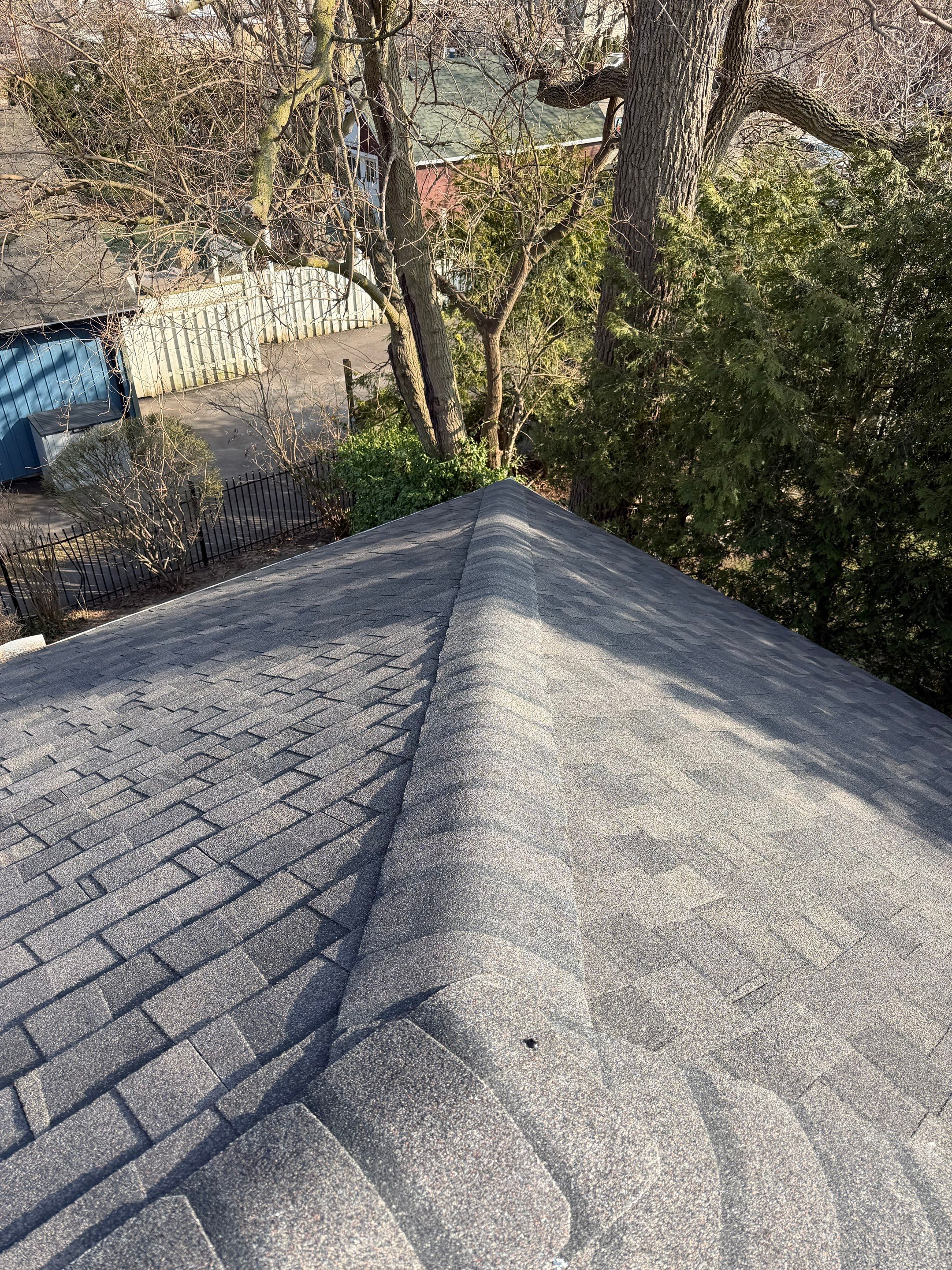Project in Hamilton by The Roofing Crew