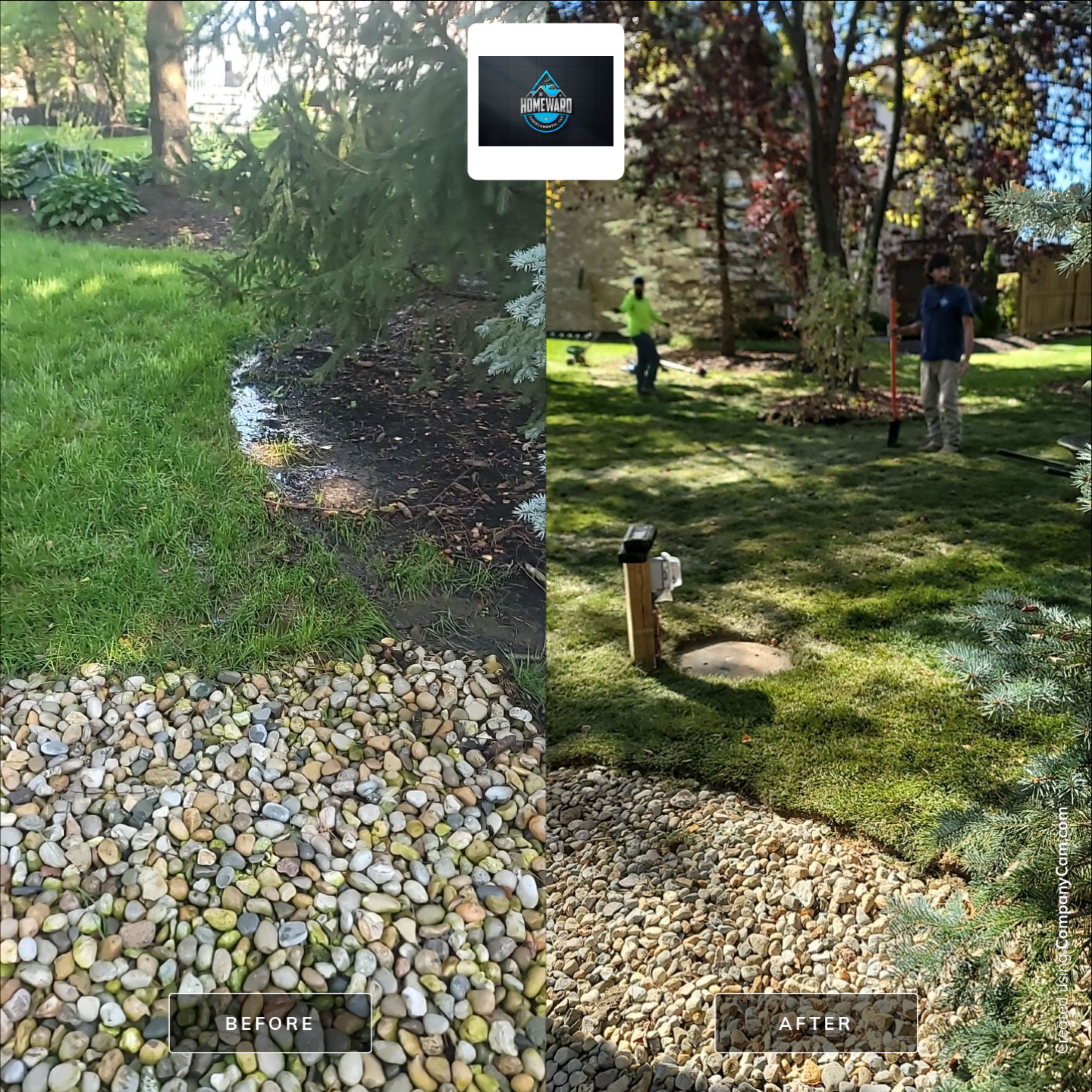 Exterior Drainage and Sump Pump System  by Homeward Environmental LLC