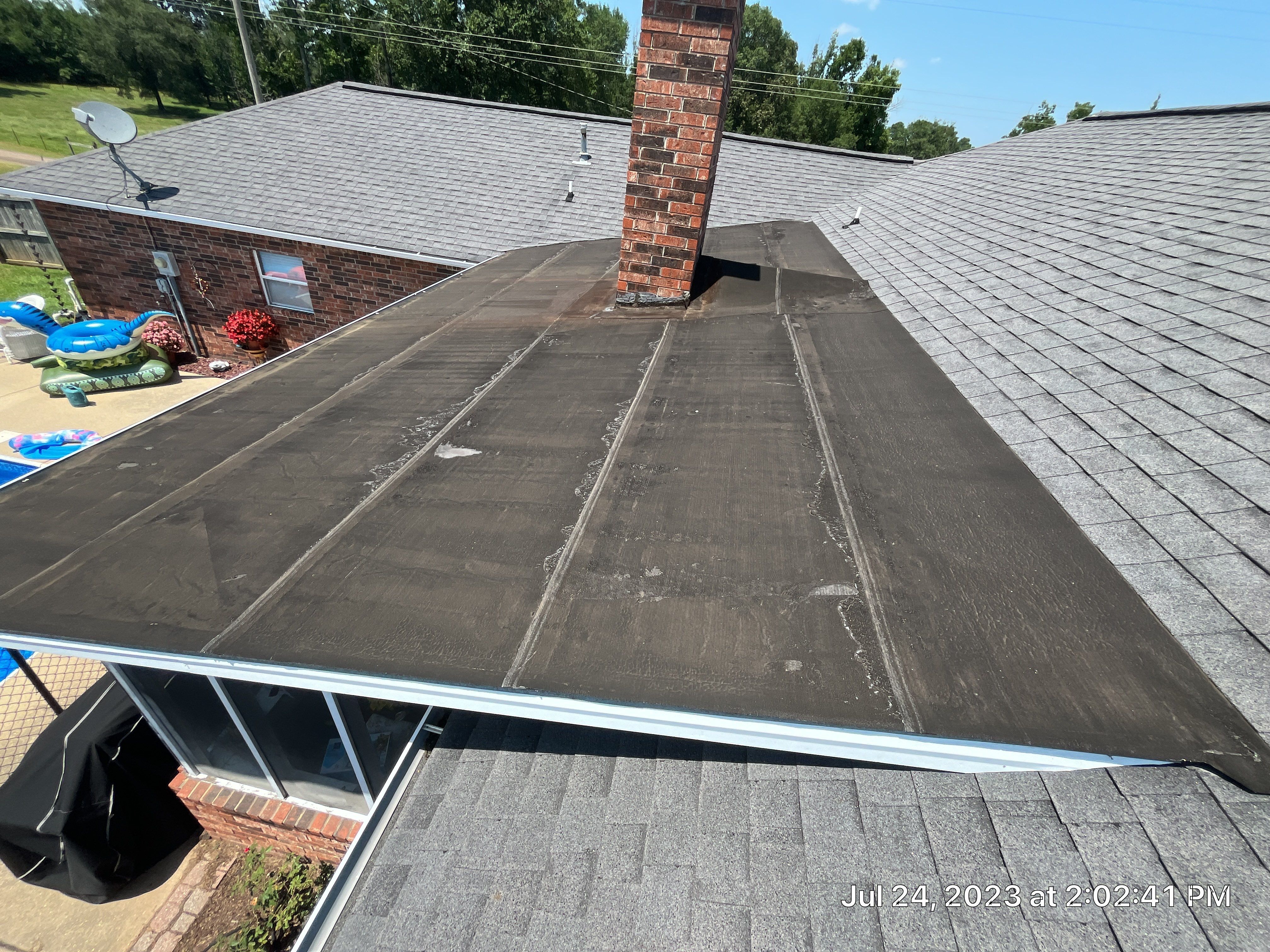 Residential Roofing Repair using Malarkey Vista: Midnight Black by Hostetler Roofing