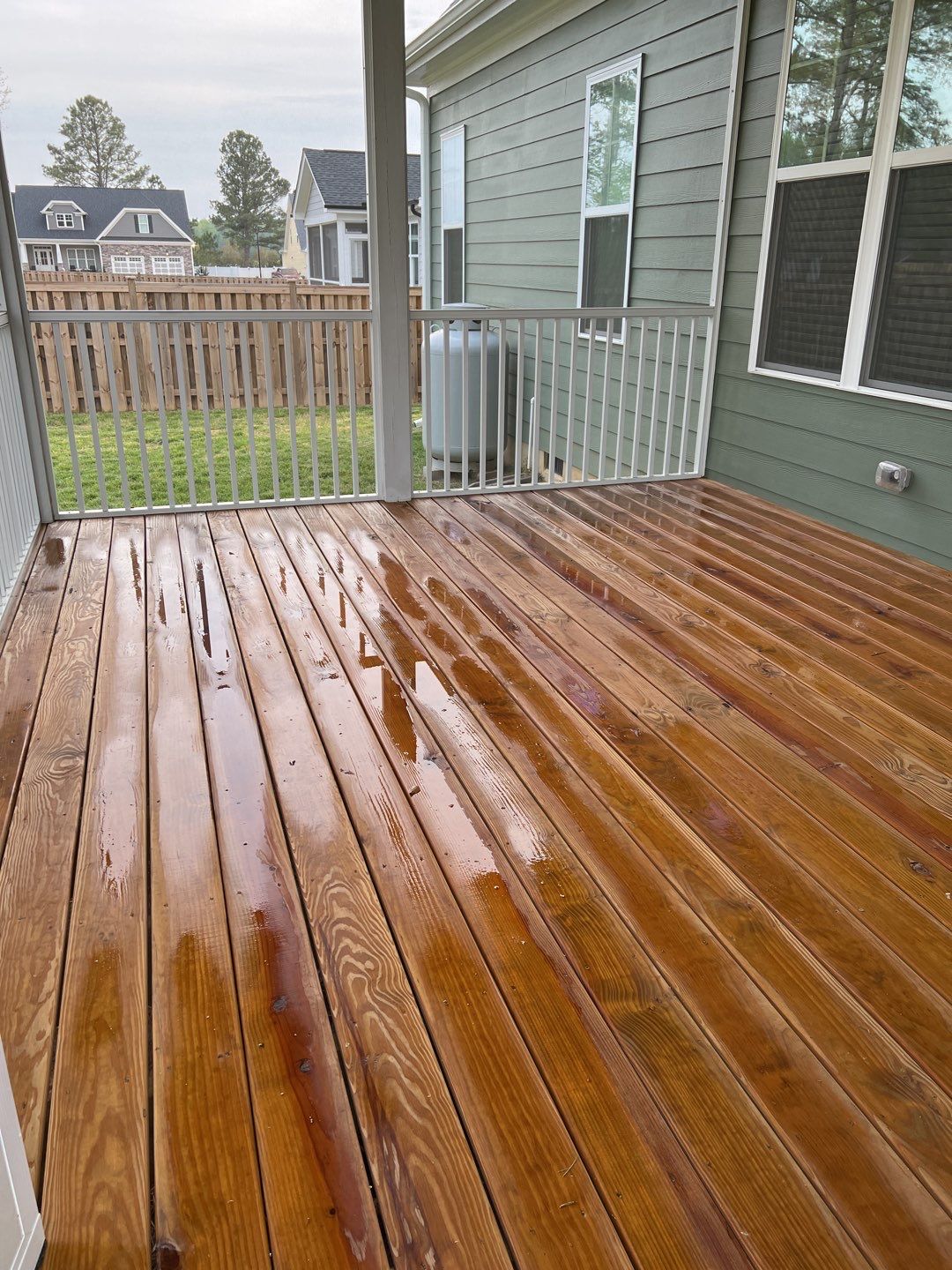 Weathered Deck using Wood Sealant by DuraSeal