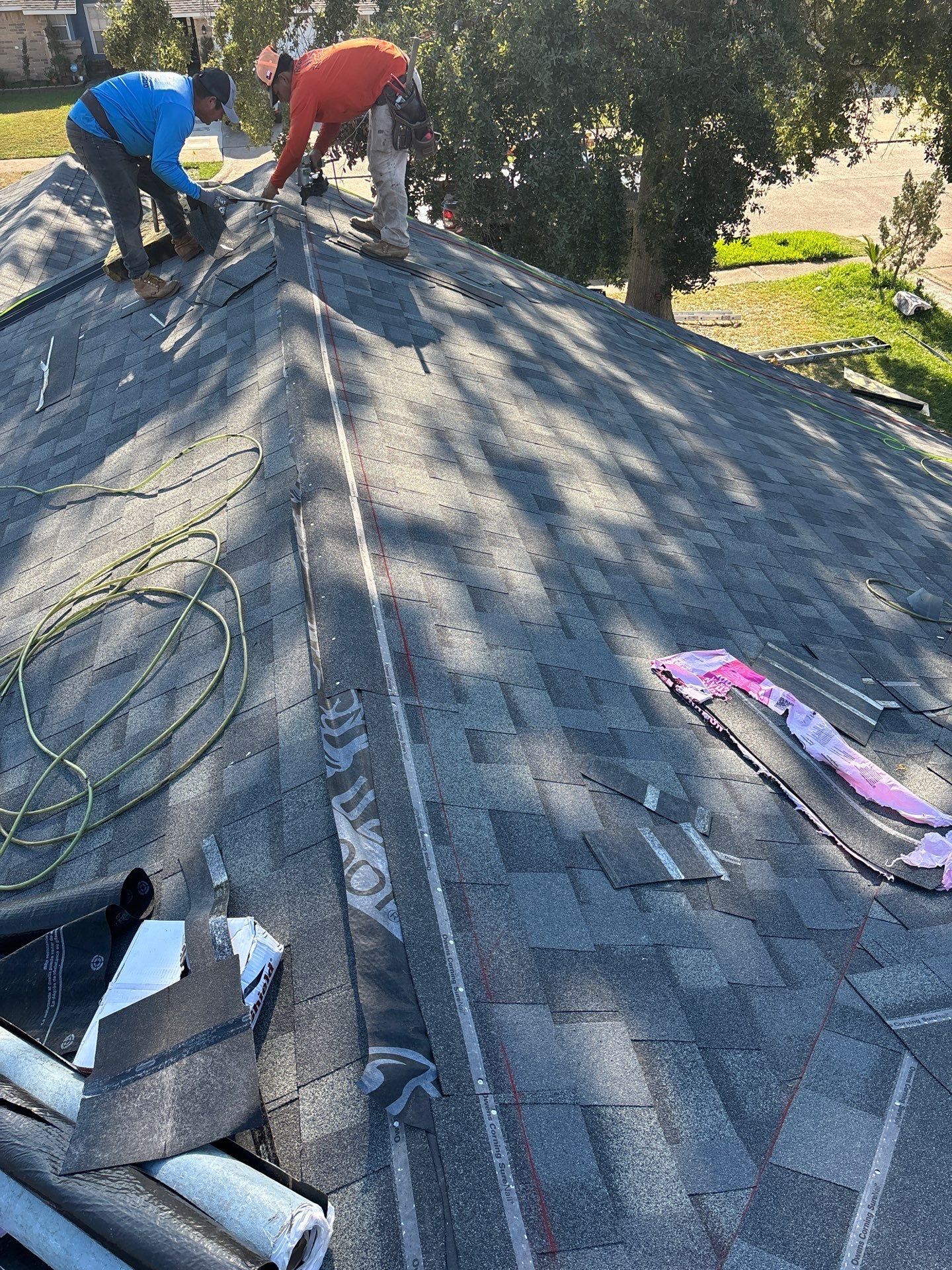 Residential Roofing Repair using Owen's Corning Duration (Lifetime) Shingles by Roof Repair Services LLC