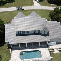 Westlake Plantation Slate Like Slate Black Antique  by Total Roofing System The Metal Roof Experts