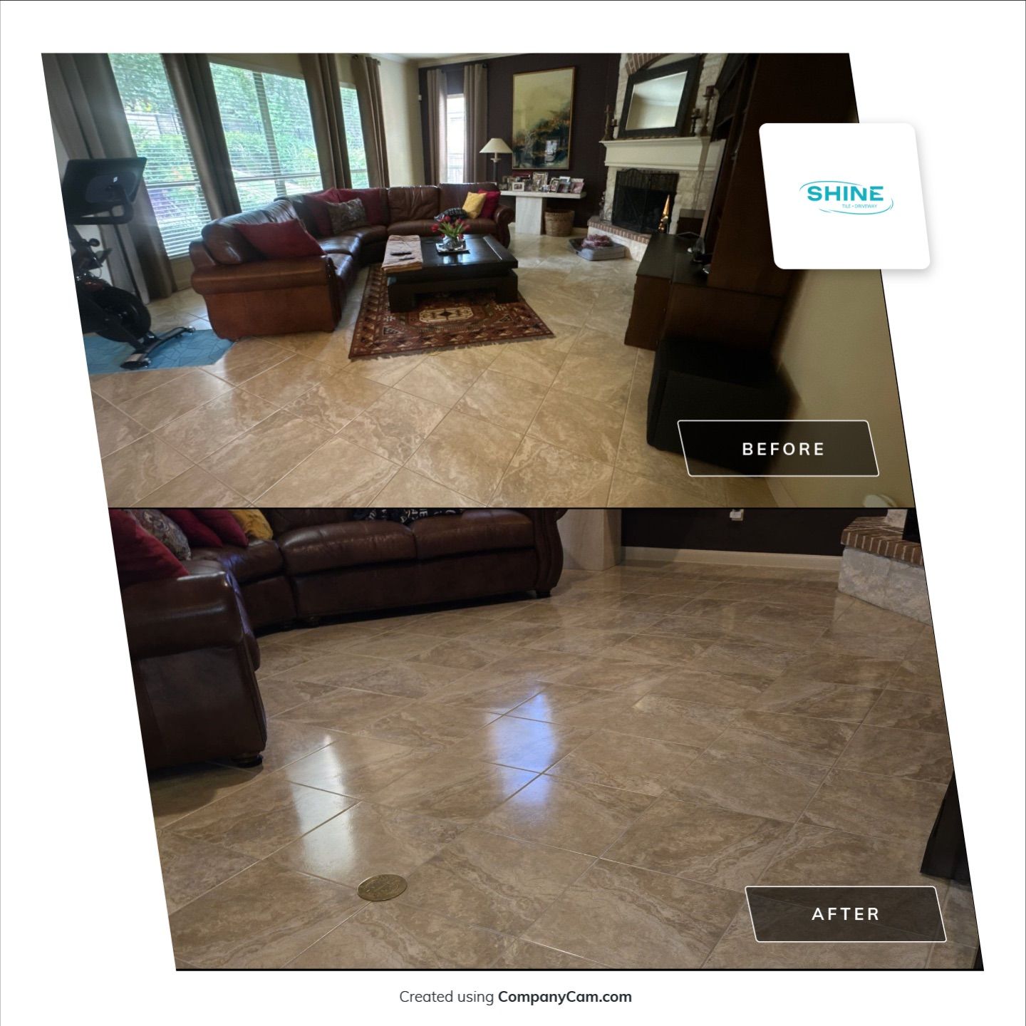 Project in Helotes by SHINE Tile and Grout Cleaning