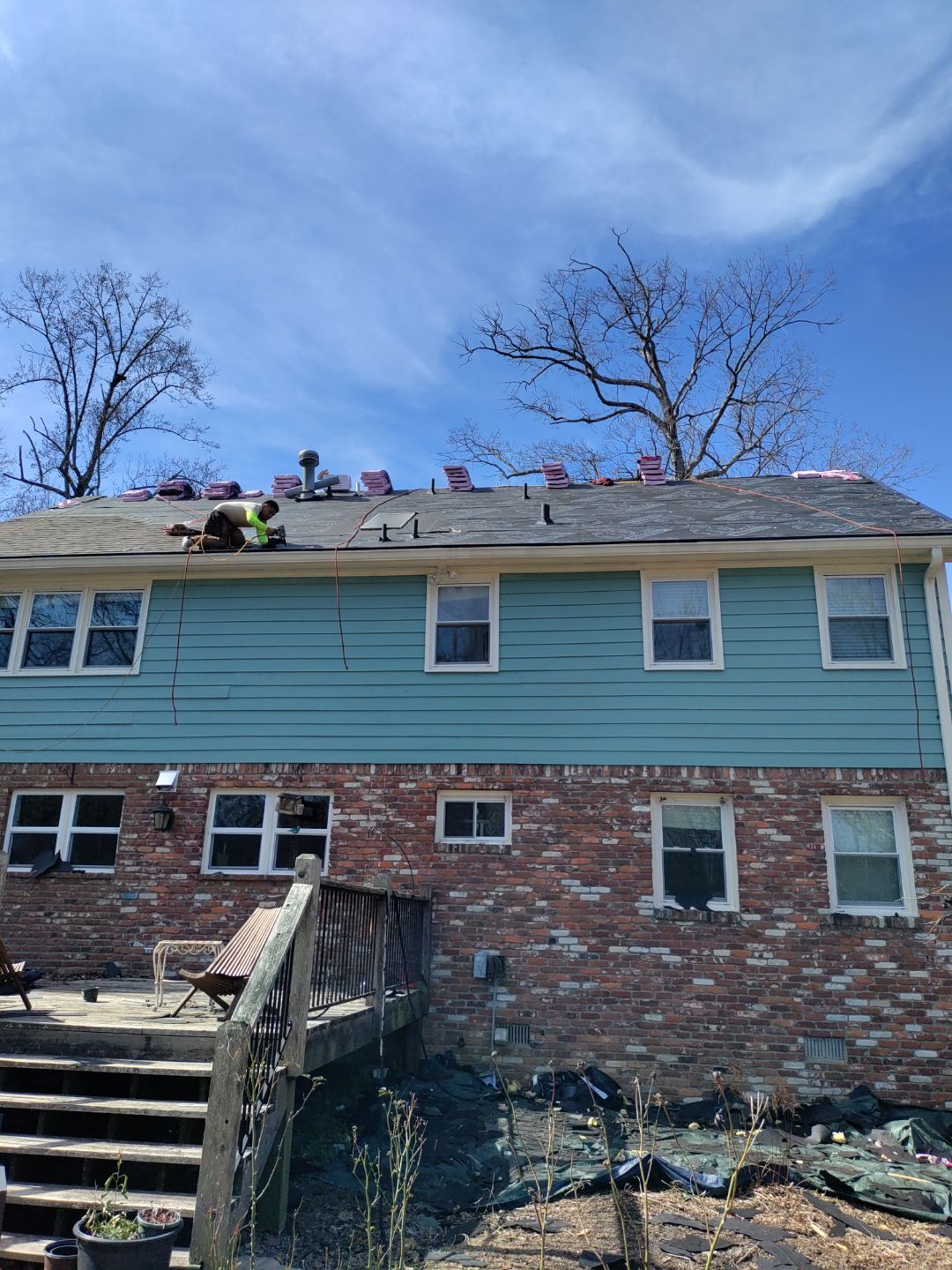 Residential Roofing Installation using Owens Corning by Inspector Roofing and Restoration
