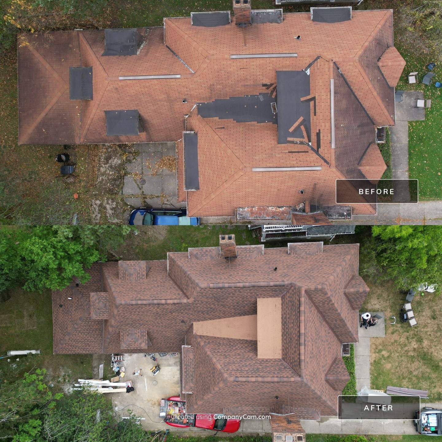 Historic Cleveland Heights Roof Replacement by Atlas Roofing & Restoration
