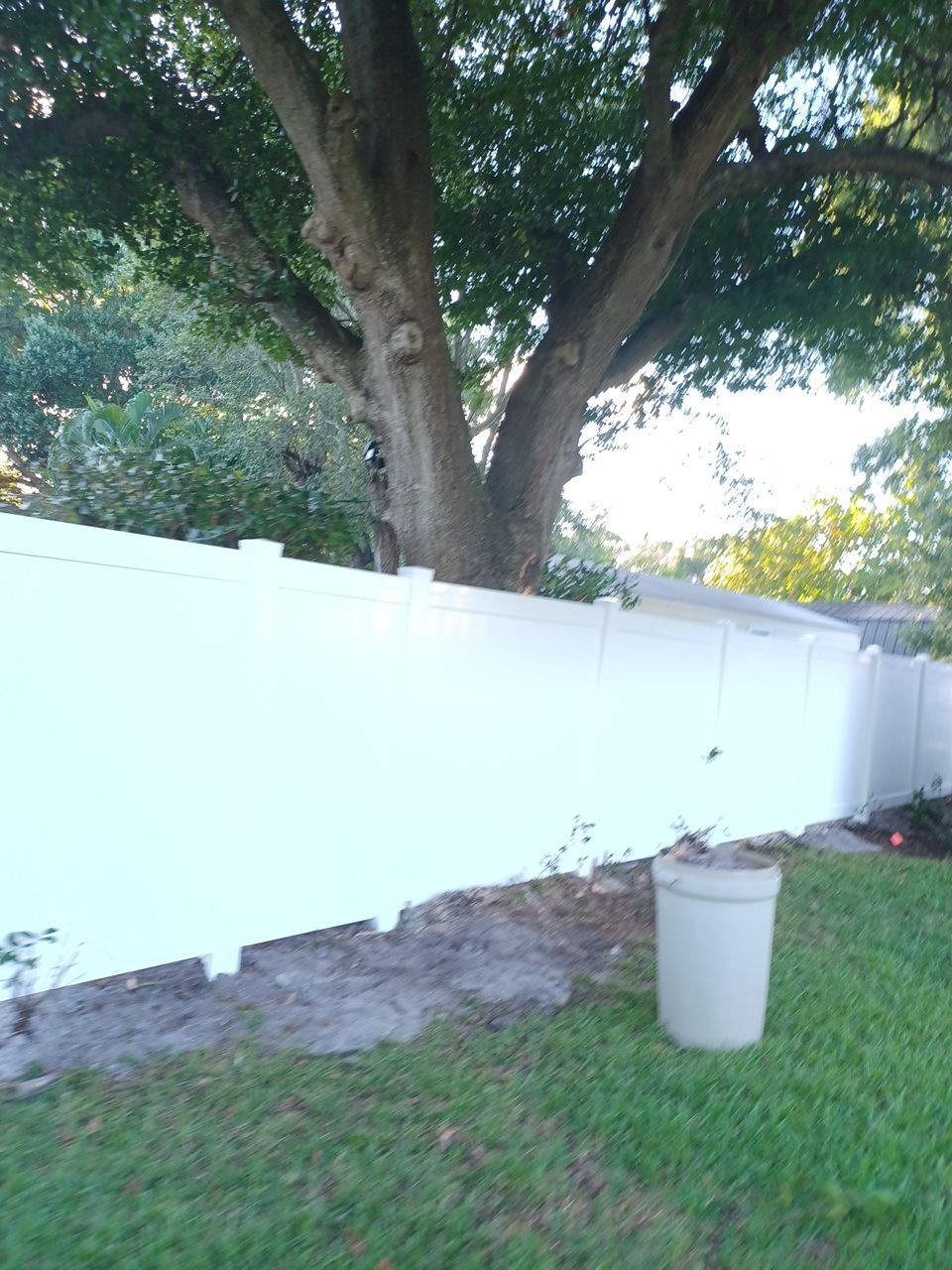 Bradenton, FL 6ft. Tall White Vinyl Privacy Fence  by Asap fence and gates, LLC