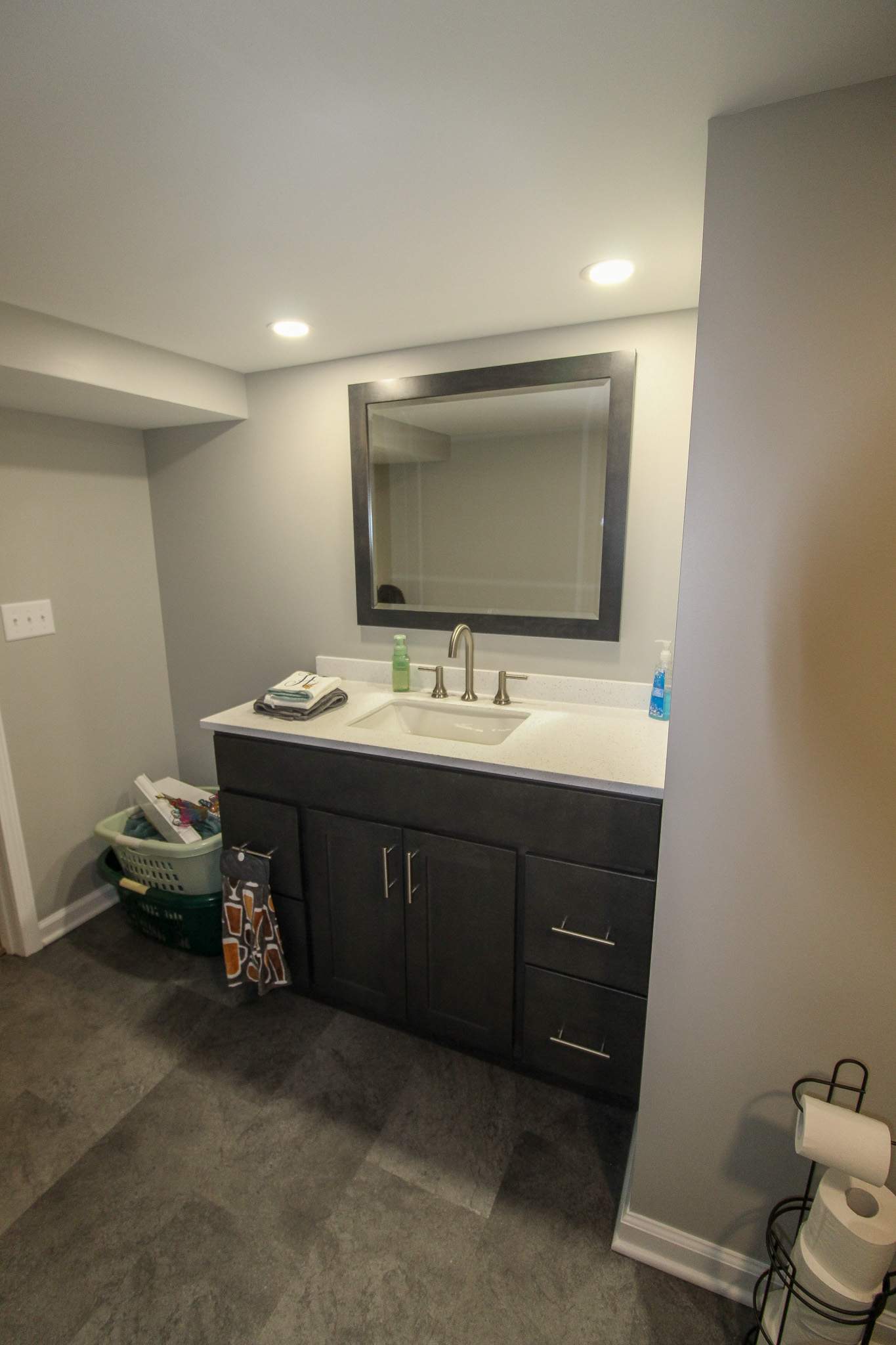 Basement and Bathroom Remodel by Ivy Lea Construction