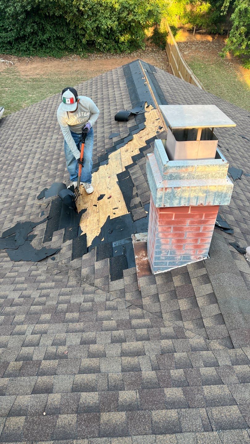Residential Roofing Installation using GAF Natural Shadow  by A & H Roofing and Contracting