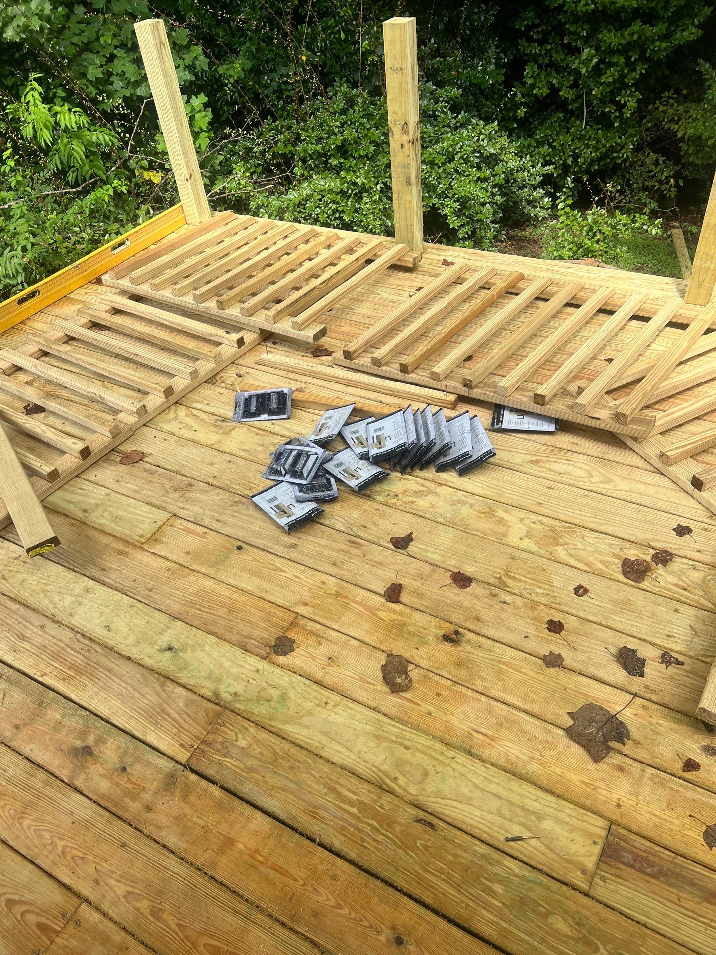Wood Deck Build in Alpharetta, GA by Nelson Exteriors 