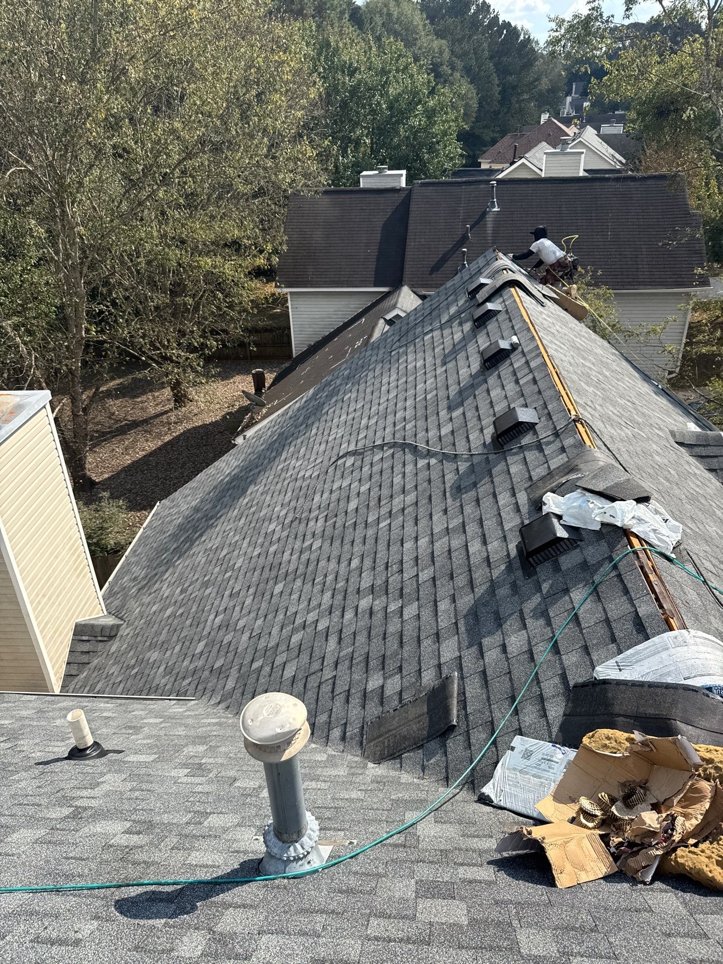 Residential Roof Replacement using IKO CAMBRIDGE - CHARCOAL GRAY by Elite Roofing LLC