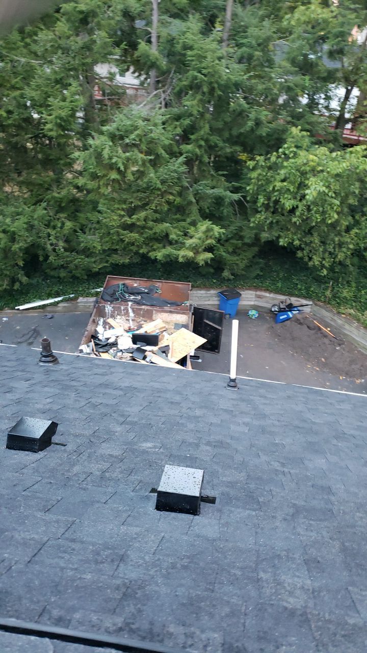 Alexandria Roof Project - CertainTeed Landmark Pro Max Def Charcoal Black Shingles by RM Banning, Inc.