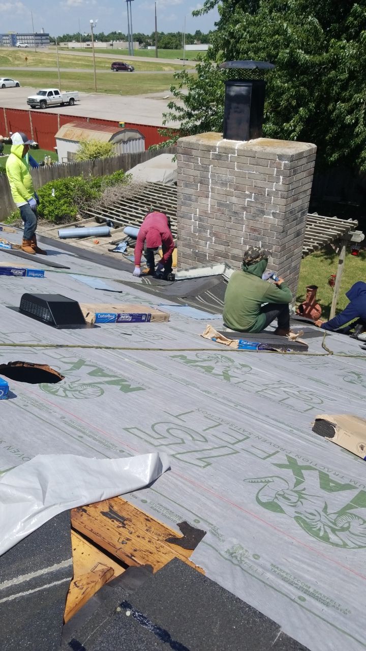 Residential Roofing Installation using GAF Royal Sovereign by A & H Roofing and Contracting