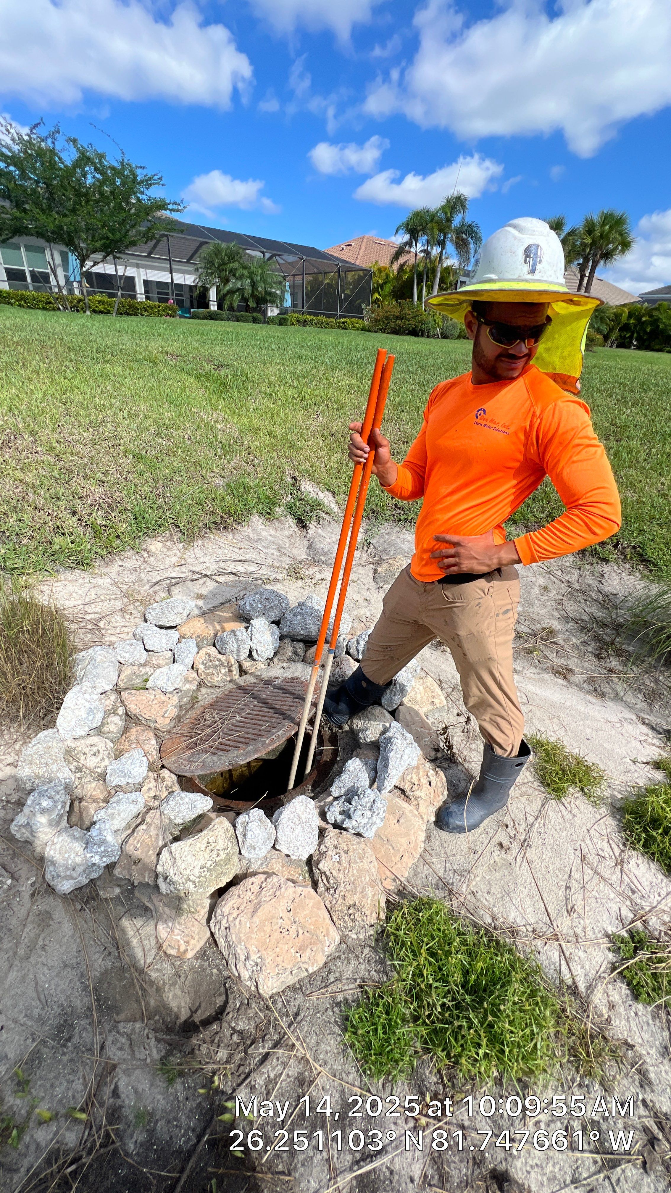 North Naples Community Stormwater Catch Basin Cleaning by APS Power & Water