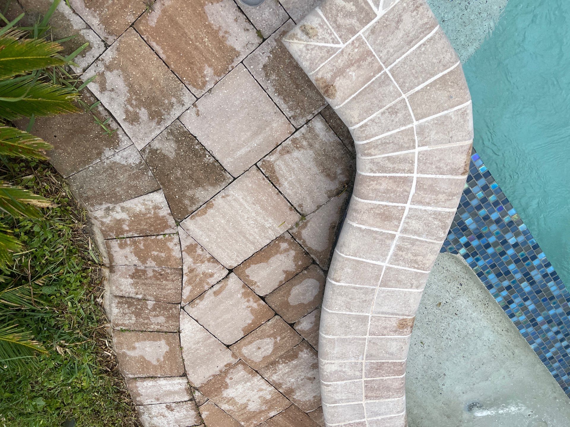 Pool Pavers using Concrete Sealant by DuraSeal