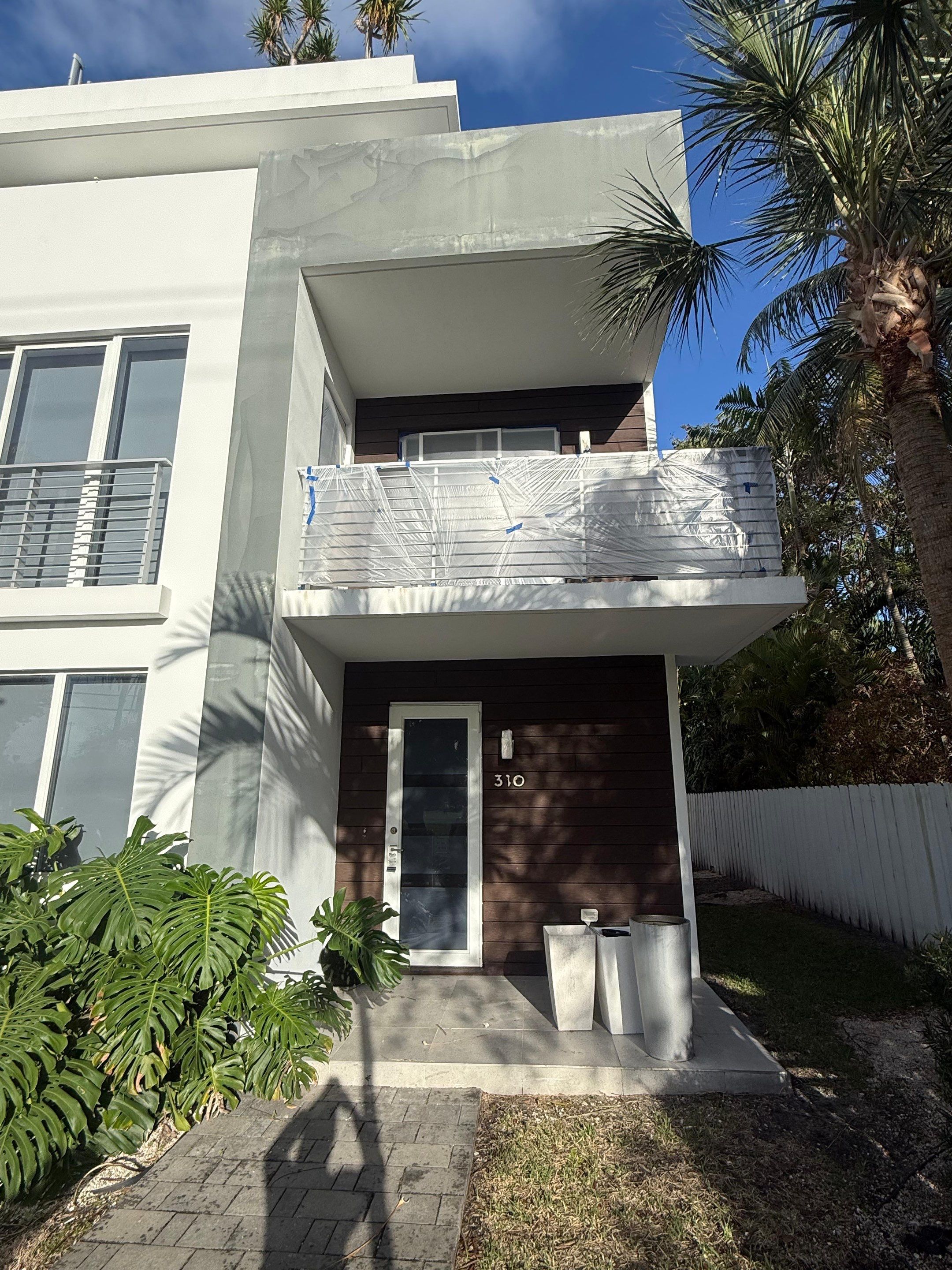 Fort Lauderdale Town Homes Exterior Painting by John “The Greek” Painting