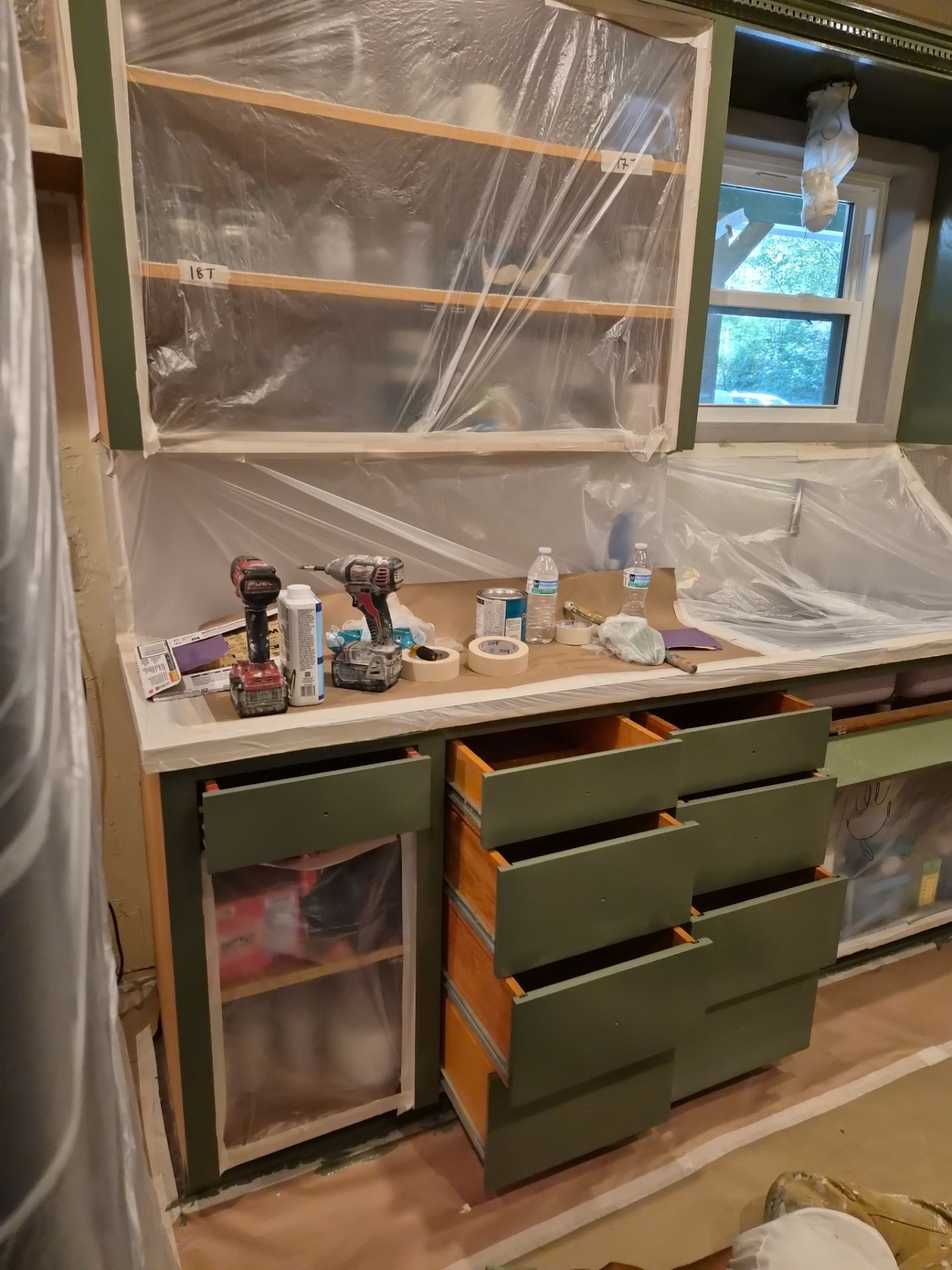 Cabinet Painting – Tyler, Tx (Near the Swan Community) by Quality Coats Painting