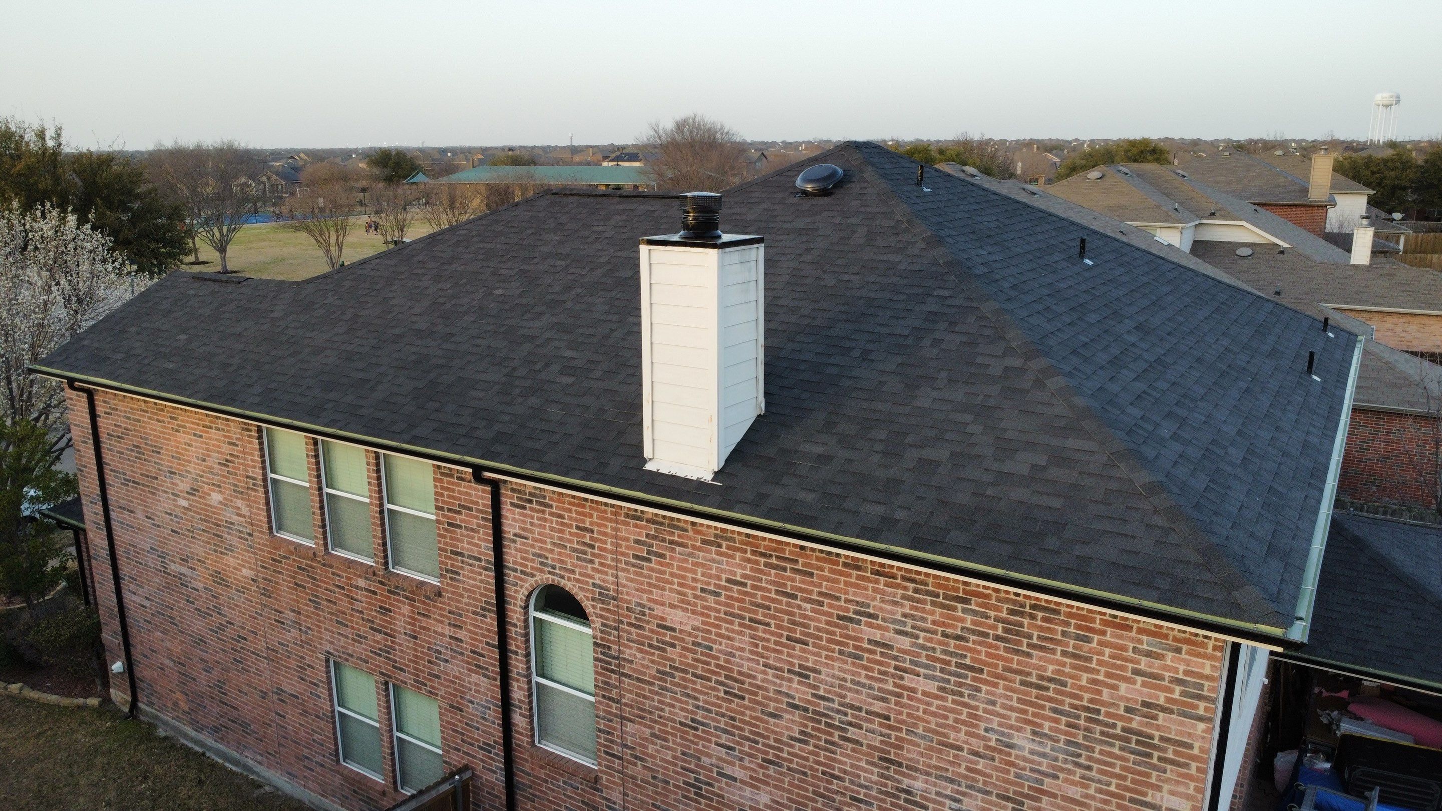 Reroof and Gutters by Berry Good Roofing 