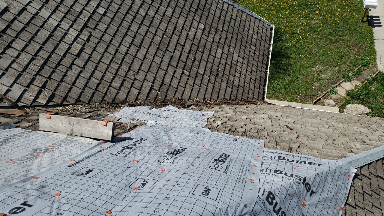 Residential Roofing Installation using GAF Timberline HDZ - Lifetime Shingle by The Roof Doctor