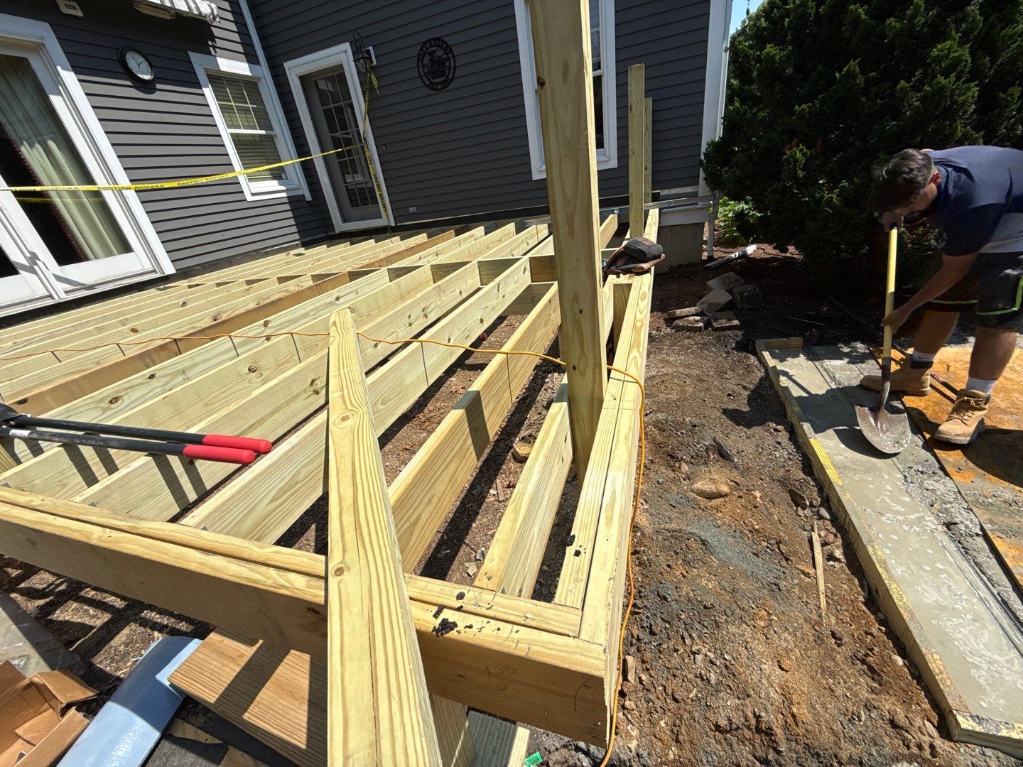 Custom TimberTech Composite Deck Replacement in Newburyport, MA by Sensible Home Solutions