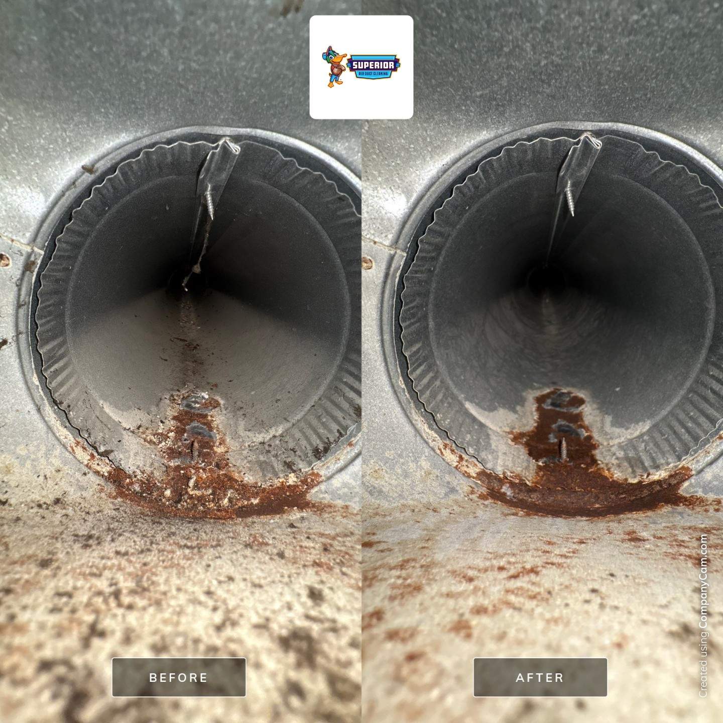 Air Duct Cleaning With a Vacuum Truck in Canfield, OH by Superior Air Duct Cleaning