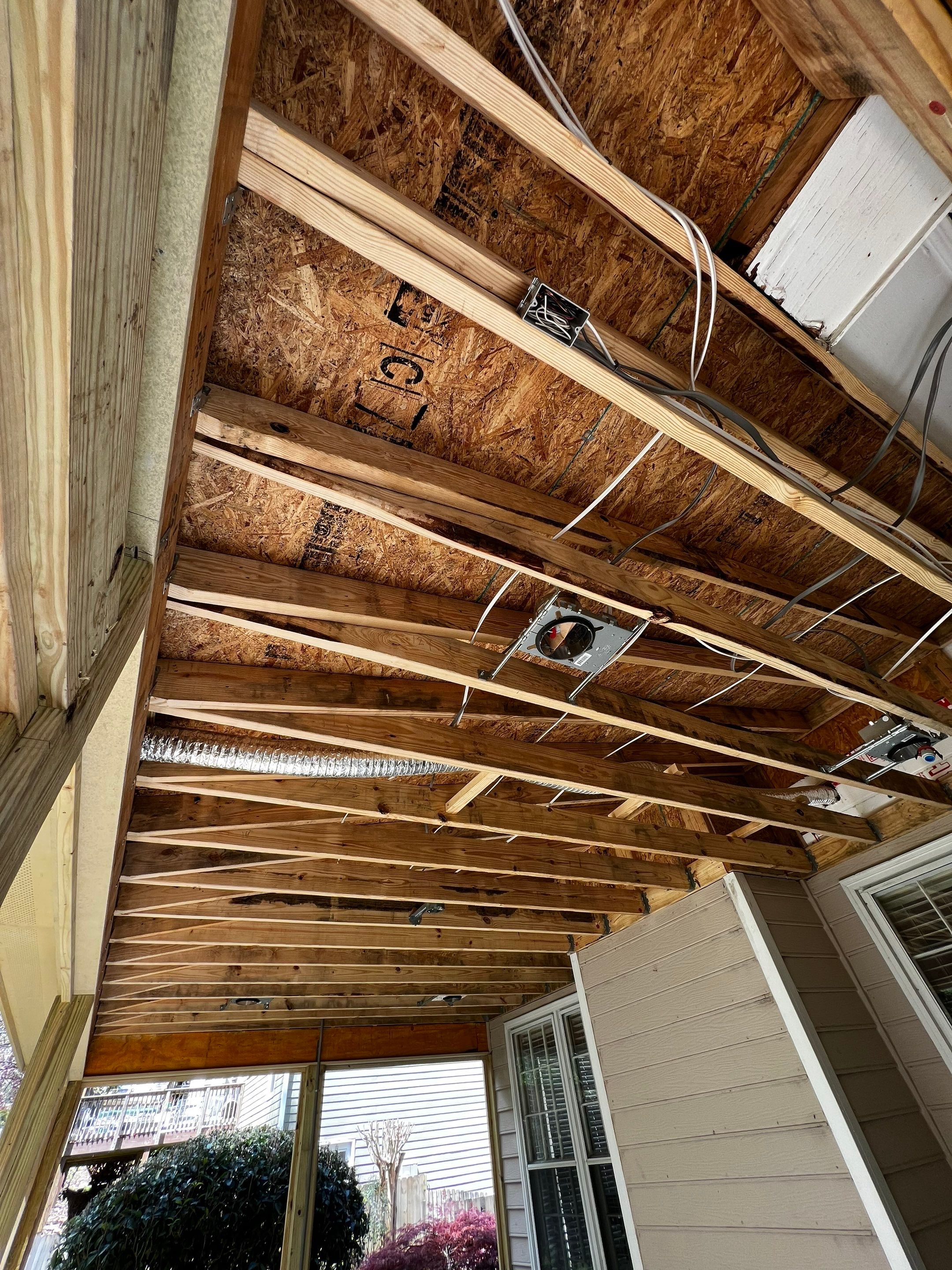 Custom Screened Porch and Multi-Level Wood Deck in Acworth by Swift Home Renovations