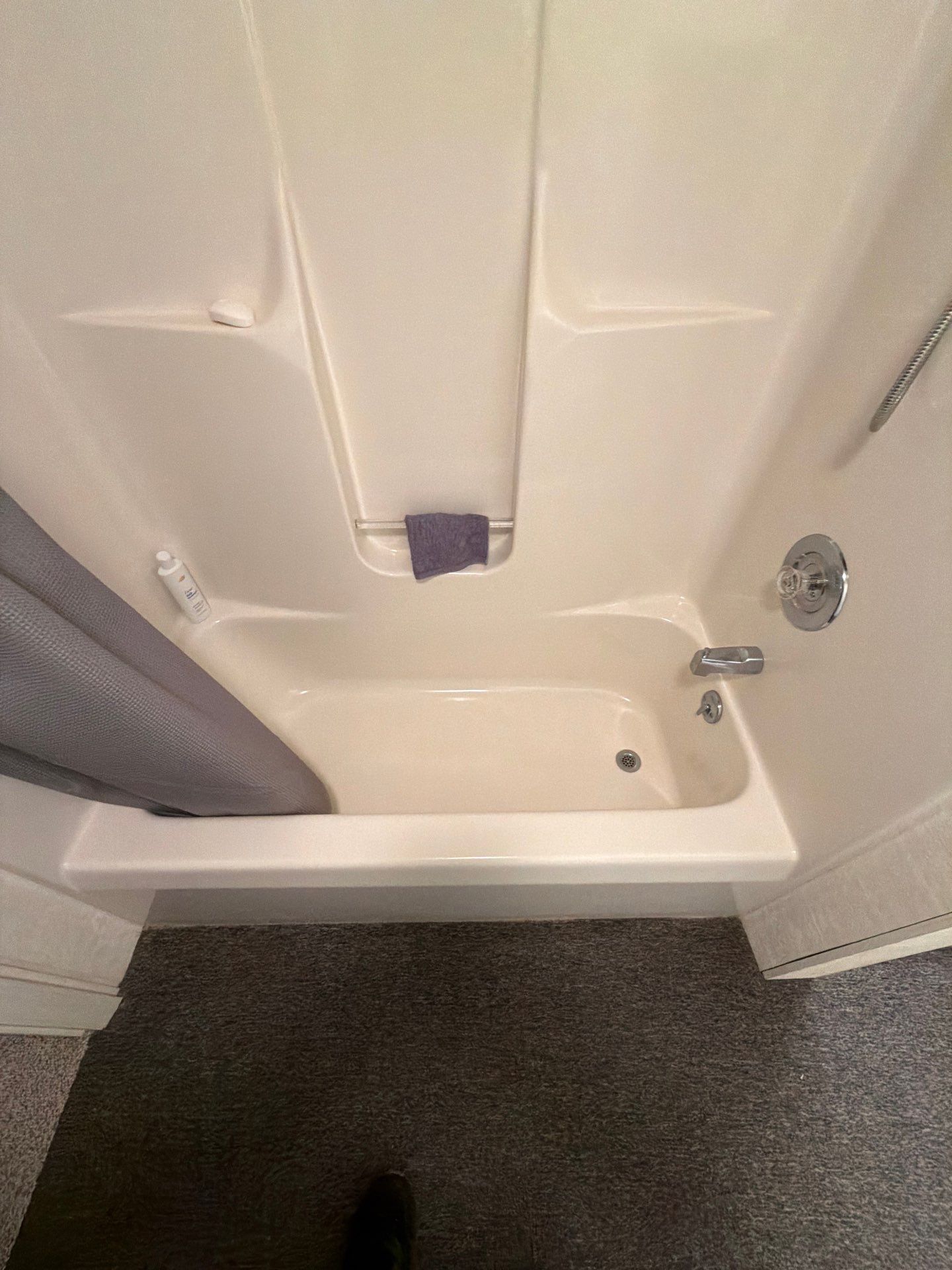 Tub to Shower with Flooring by BathPlanet SW Virginia