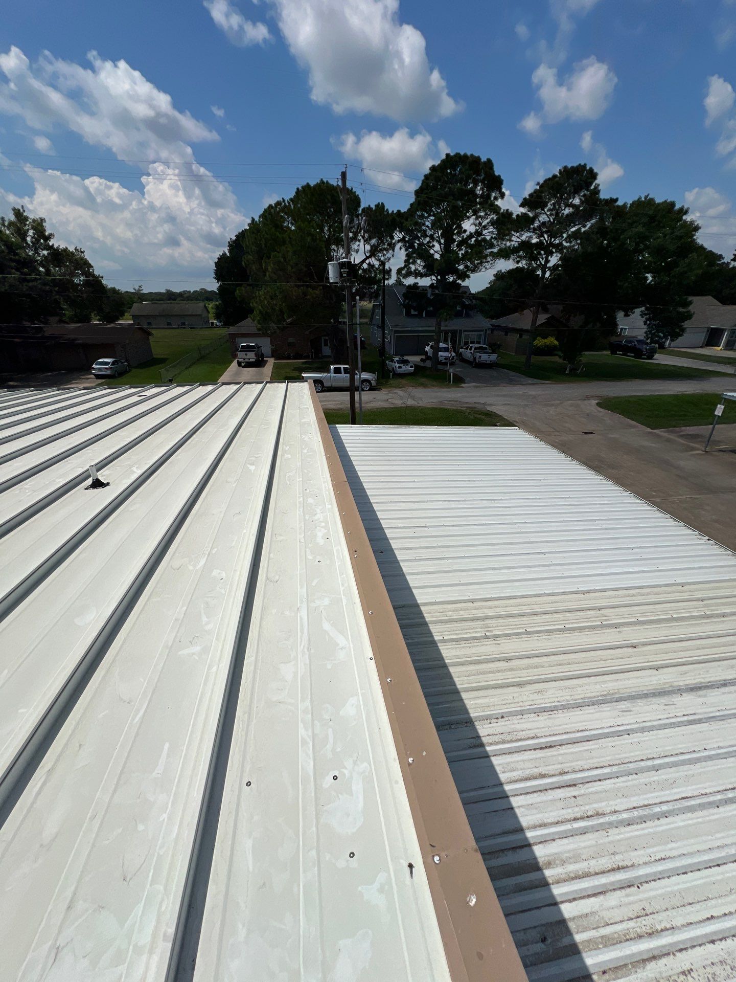 Commercial Roofing Repair using Metal by Roof Repair Company