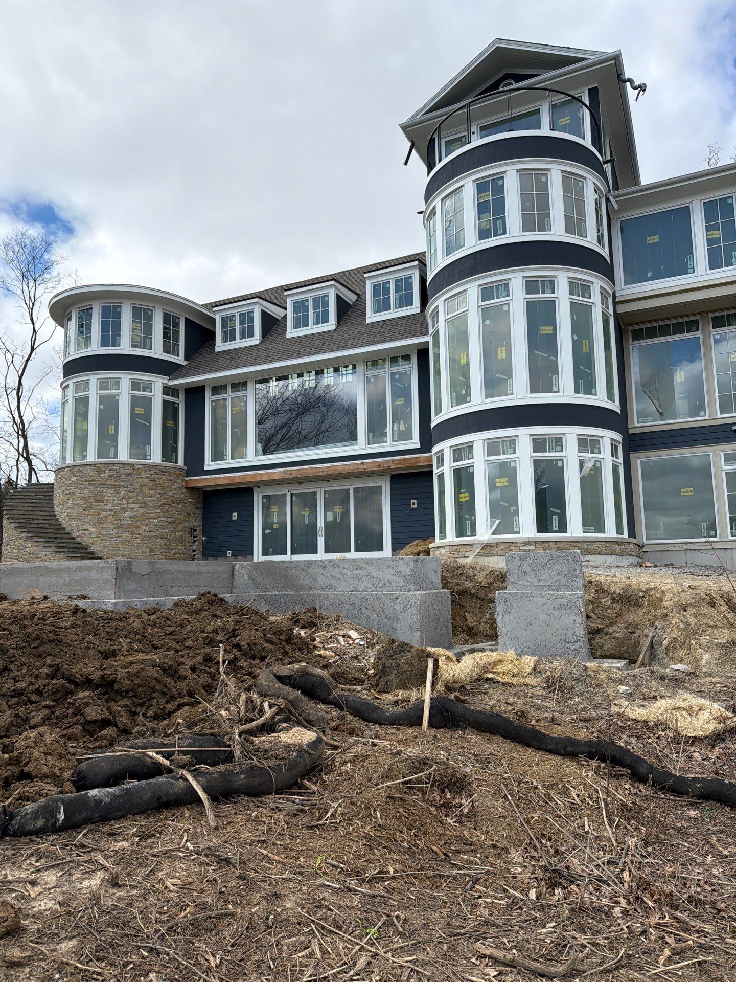 Construction Progress by North Shore Pool & Spa