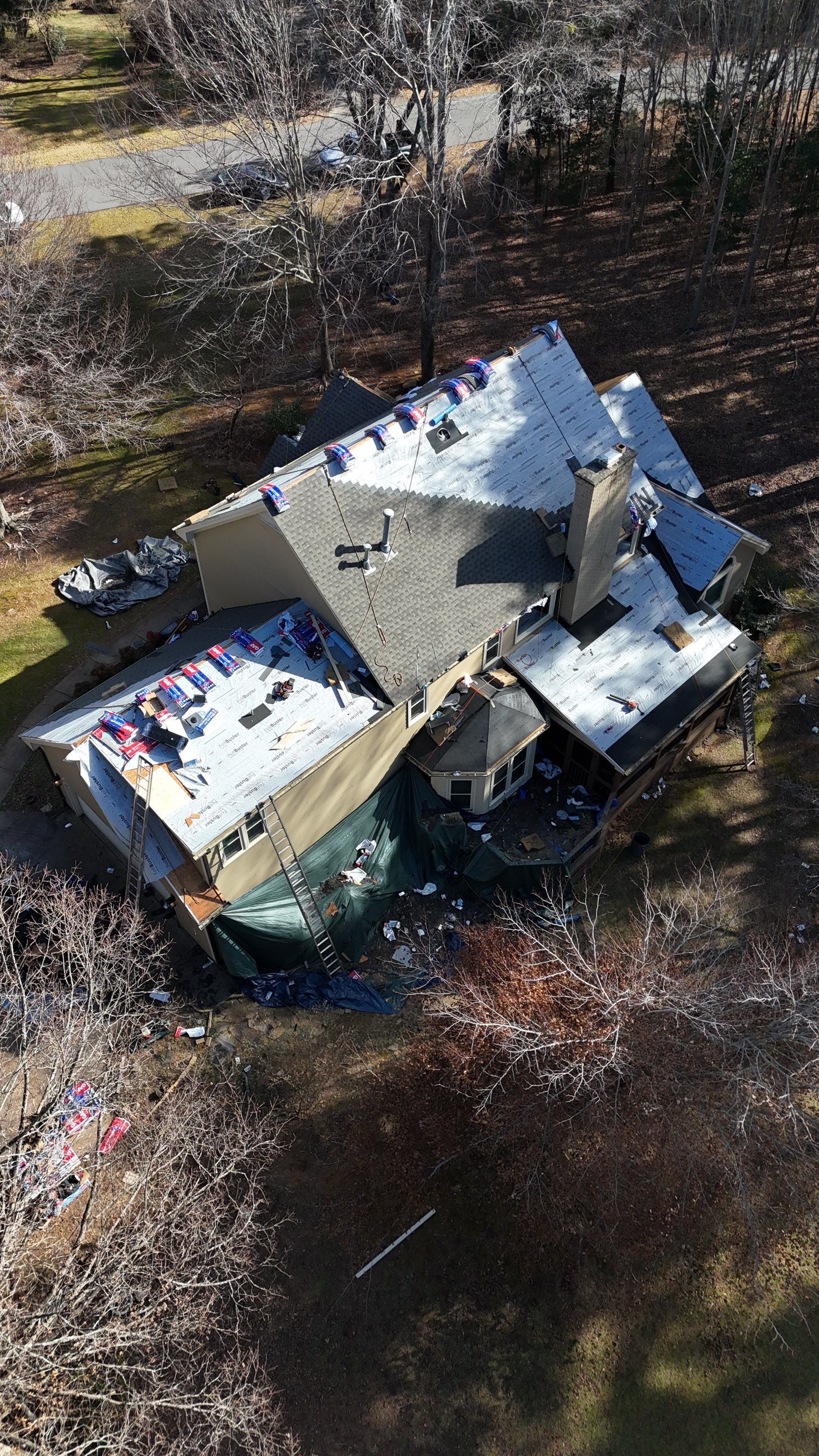 Roof Replacement - GAF Timberline HDZ Weathered Wood  by Pro Performance Roofing